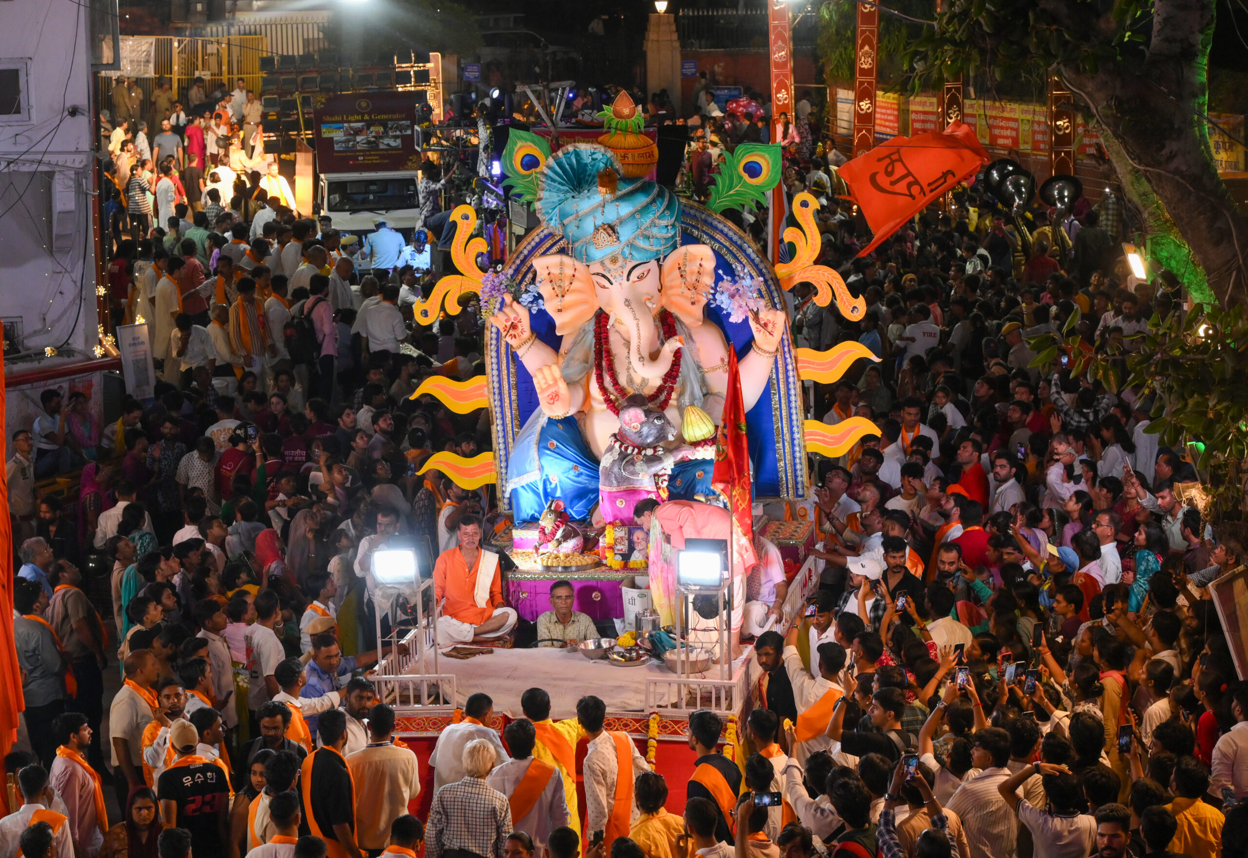 Jaipur: Ganesh Chaturthi Shobha Yatra #Gallery Jaipur: Ganesh Chaturthi Shobha Yatra #Gallery