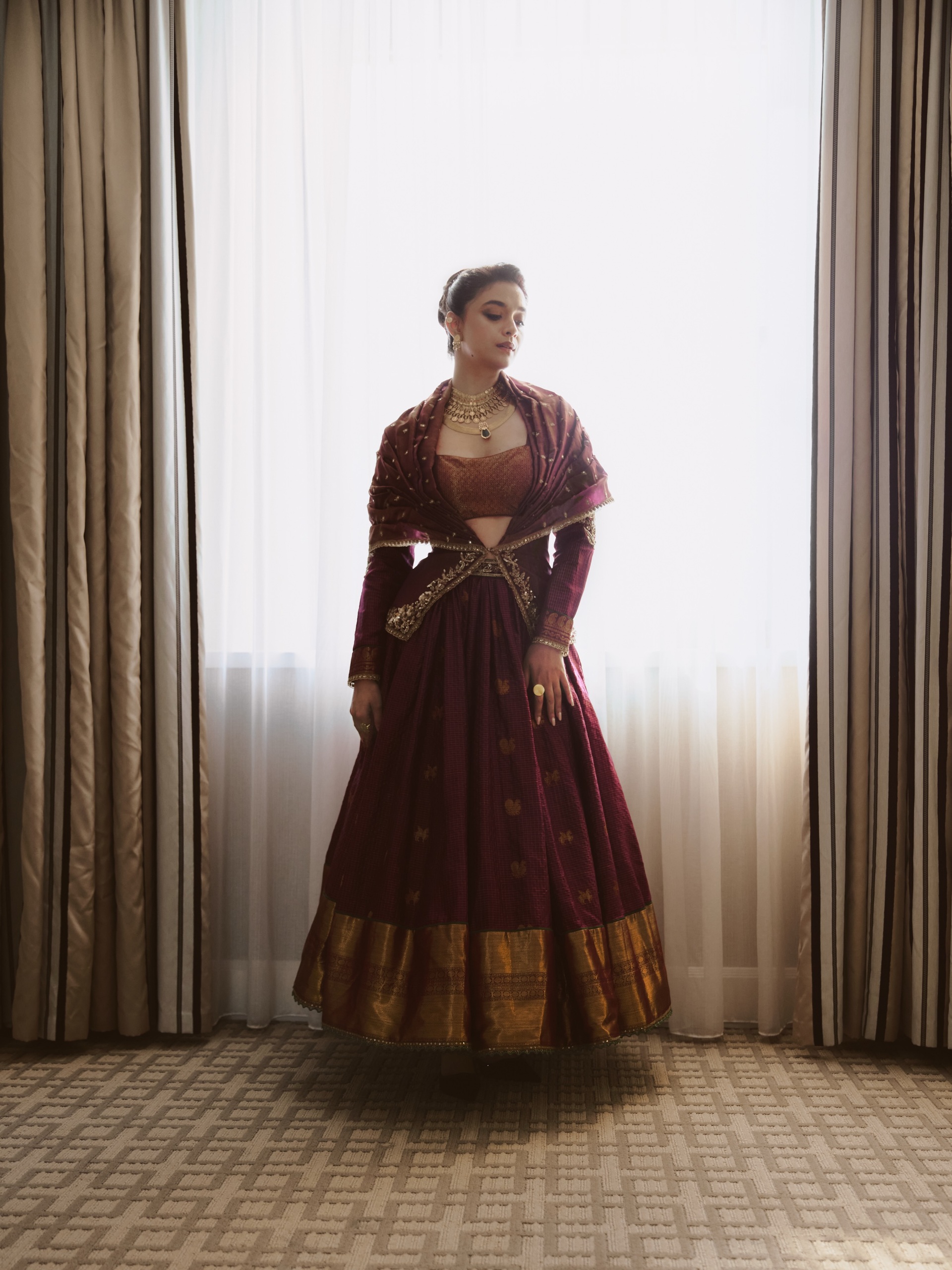Actress Keerthi Suresh New Glam Stills Actress Keerthi Suresh New Glam Stills