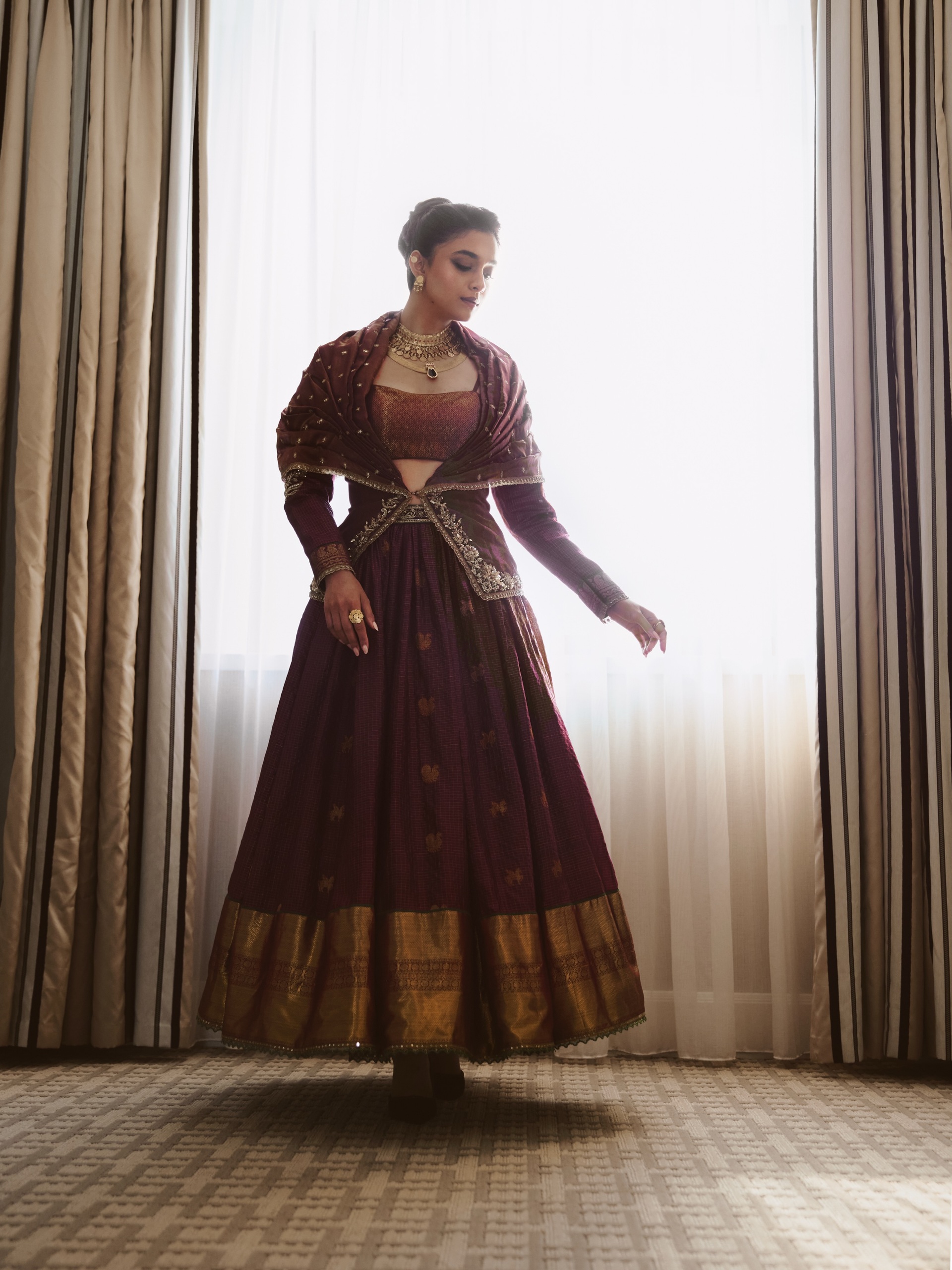 Actress Keerthi Suresh New Glam Stills Actress Keerthi Suresh New Glam Stills
