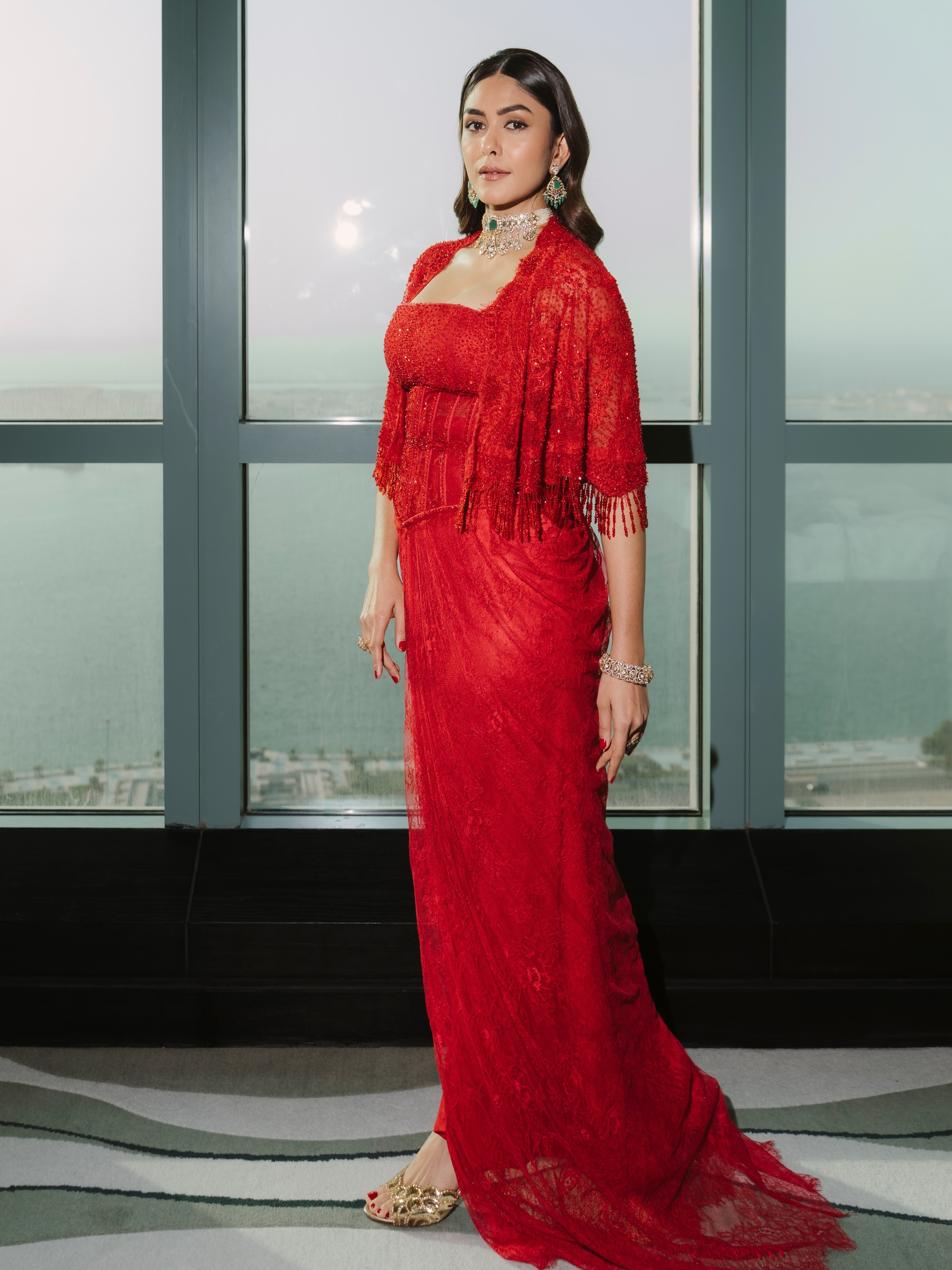 Actress Mrunal Thakur New Glam Stills Actress Mrunal Thakur New Glam Stills