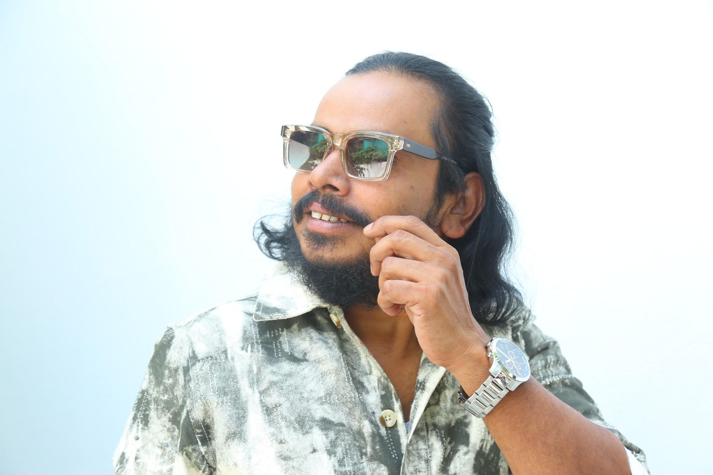 Artist Sampoornesh Babu Stills From The Paradise Movie Interview