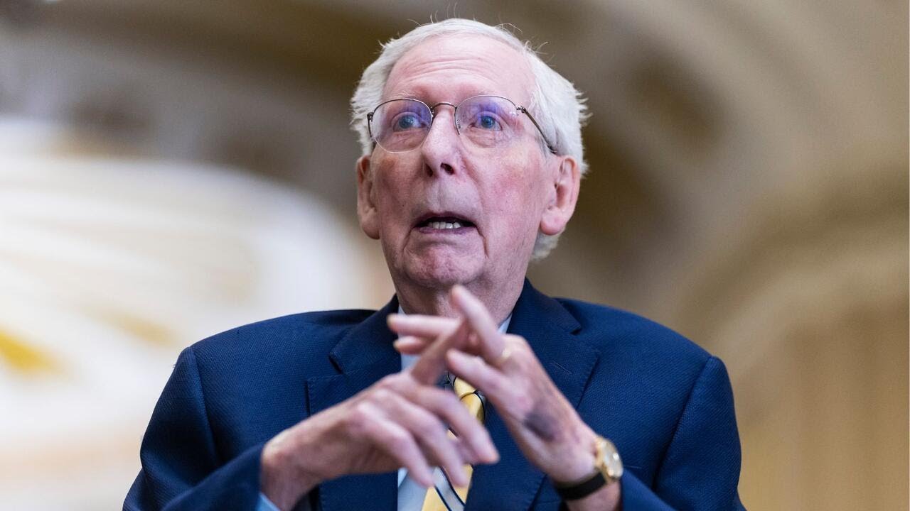 Mitch McConnell casts Senate vote after monthslong absence from Capitol Hill (Video)