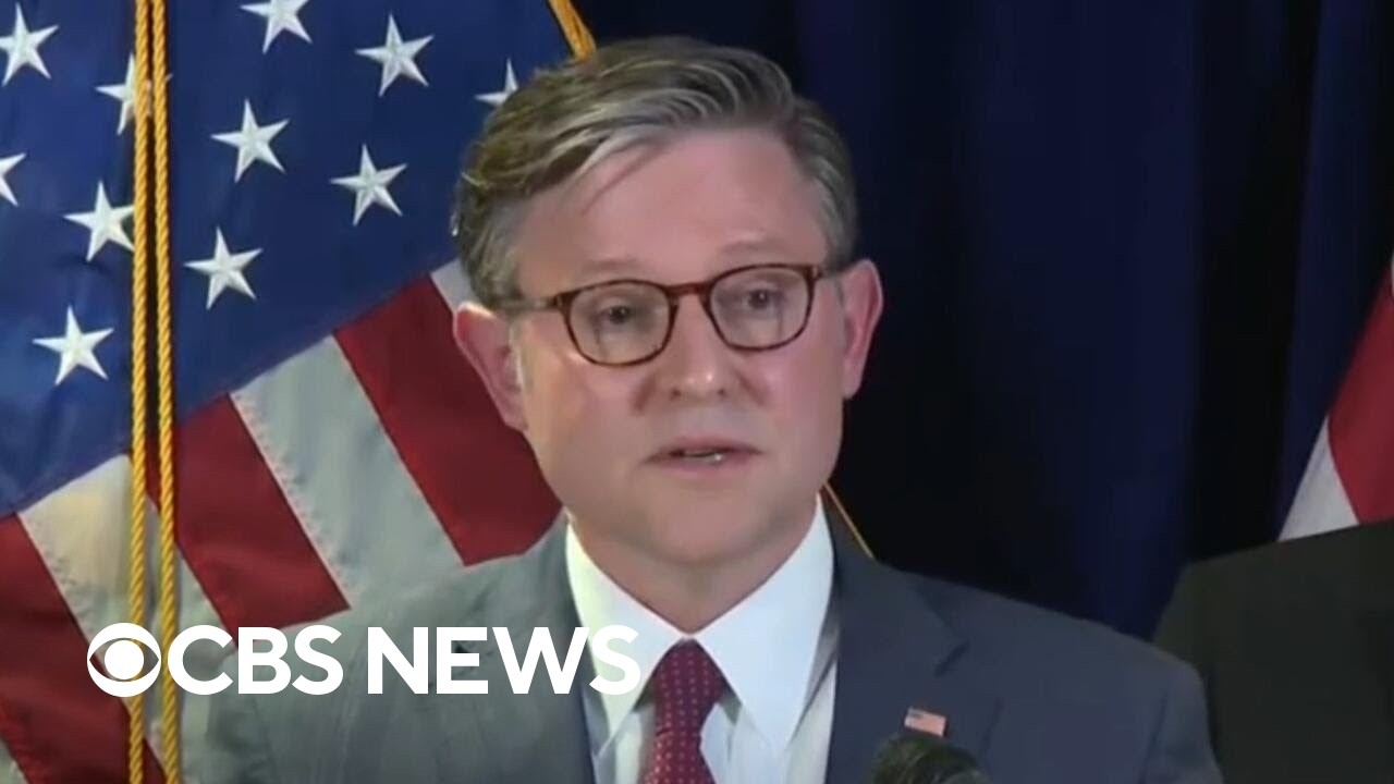 House Speaker Johnson reacts to Trump calling AI warnings a "hoax" (Video) House Speaker Johnson reacts to Trump calling AI warnings a "hoax" (Video)