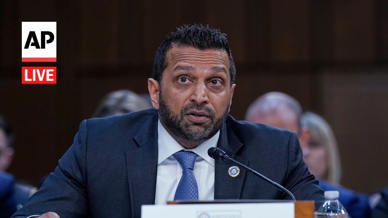 LIVE: Kash Patel testifies at Senate hearing on FBI oversight (Video) LIVE: Kash Patel testifies at Senate hearing on FBI oversight (Video)