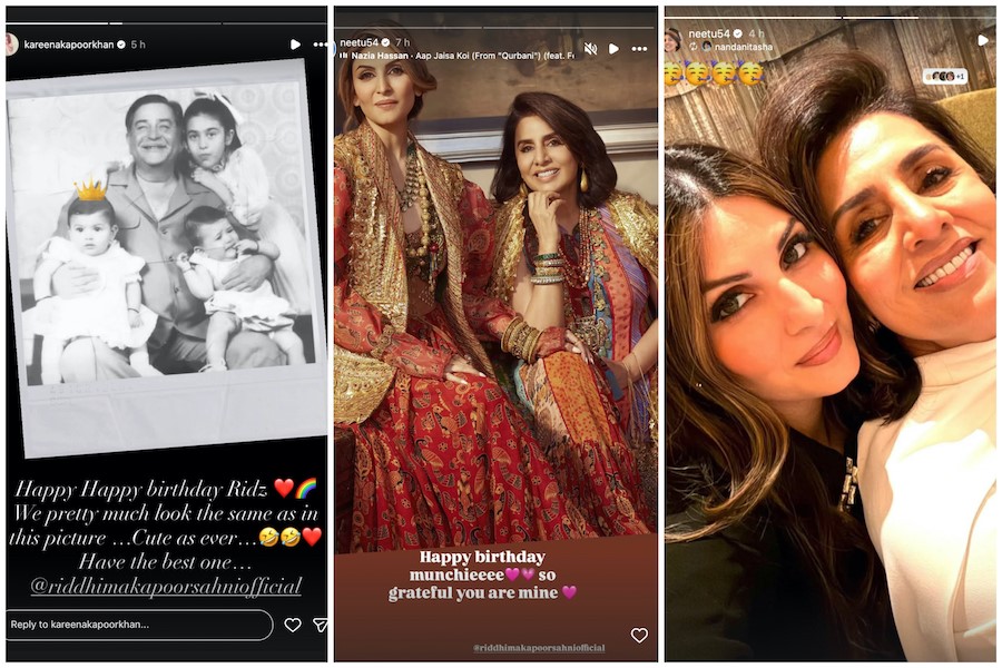 Kareena Kapoor and Neetu Kapoor Shower Birthday Love on Riddhima With Adorable Throwbacks and Heartfelt Wishes Kareena Kapoor and Neetu Kapoor Shower Birthday Love on Riddhima With Adorable Throwbacks and Heartfelt Wishes
