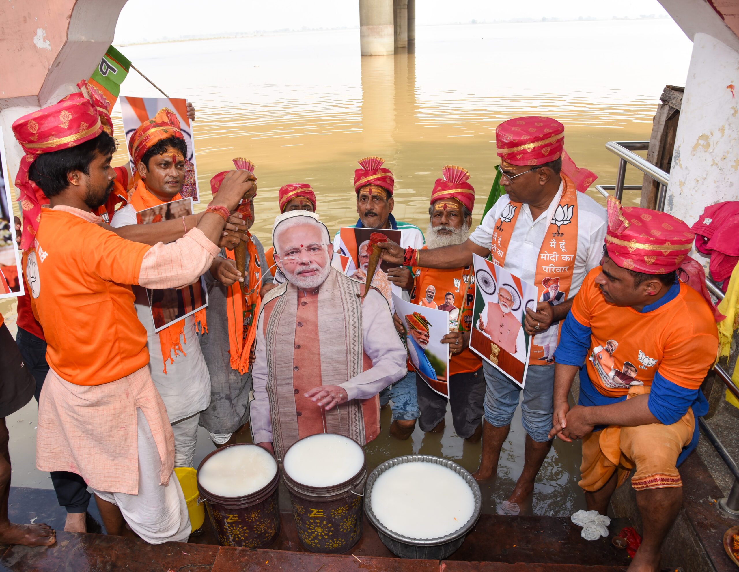 Patna: BJP supporters celebrate PM Modi's birthday #Gallery Patna: BJP supporters celebrate PM Modi's birthday #Gallery