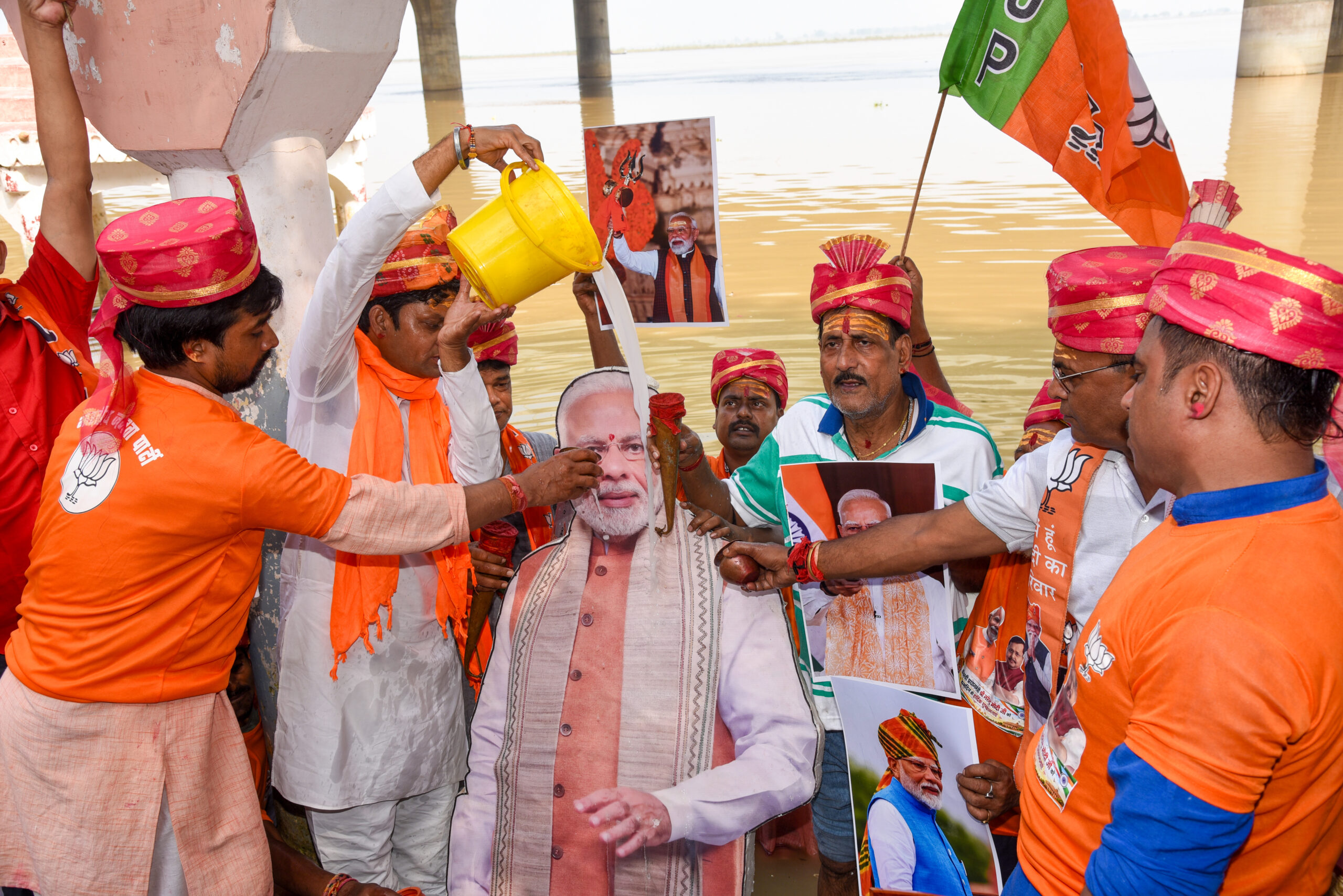 Patna: BJP supporters celebrate PM Modi's birthday #Gallery Patna: BJP supporters celebrate PM Modi's birthday #Gallery
