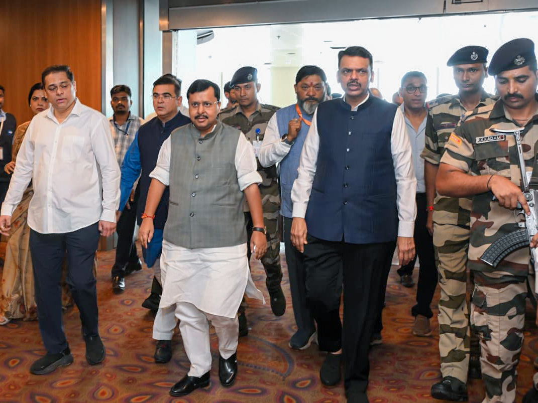 Mumbai: Nitin Nabin welcomed by BJP leaders #Gallery Mumbai: Nitin Nabin welcomed by BJP leaders #Gallery