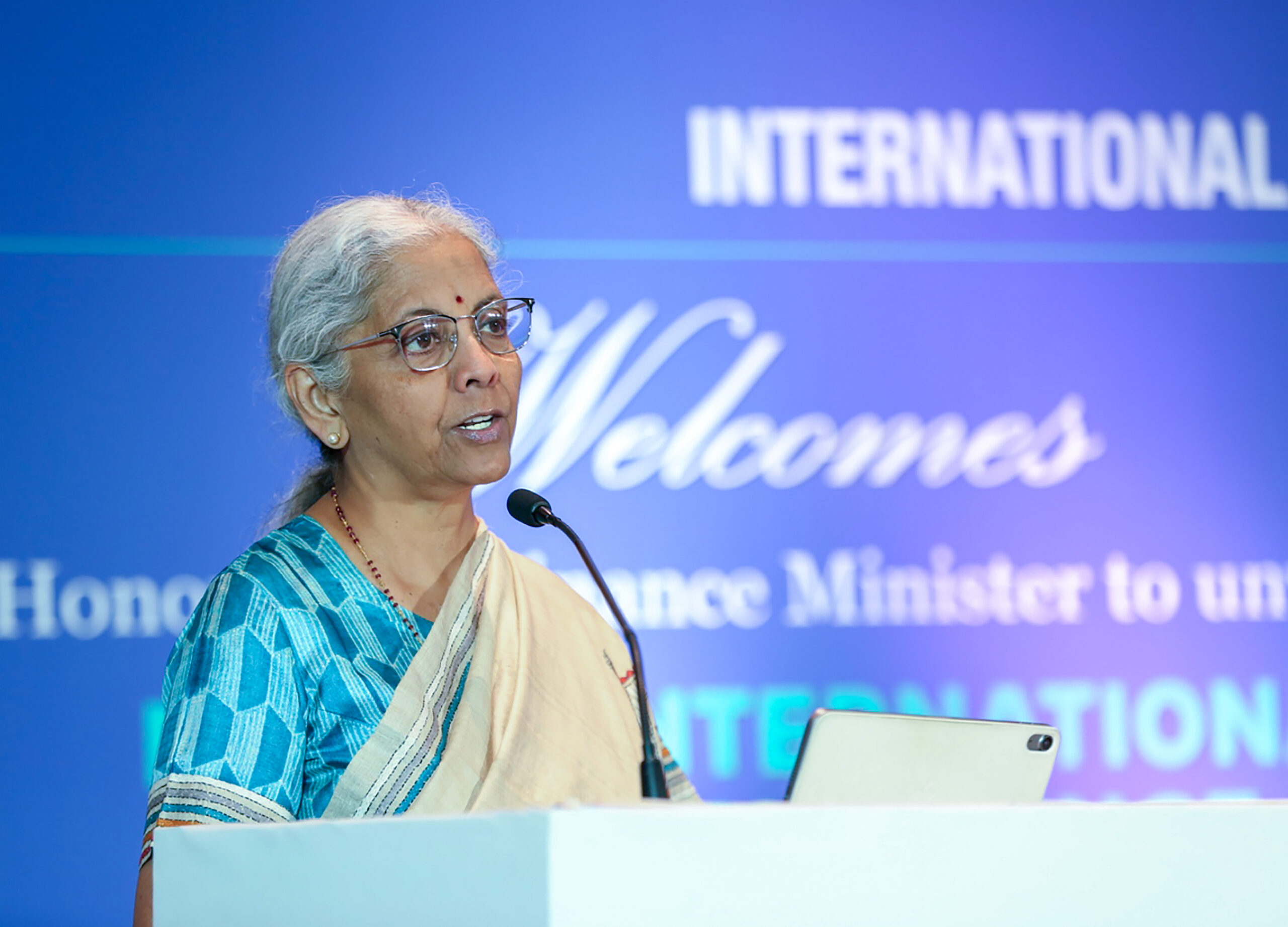Nirmala Sitharaman Addresses Tax Conference in Bengaluru #Gallery Nirmala Sitharaman Addresses Tax Conference in Bengaluru #Gallery