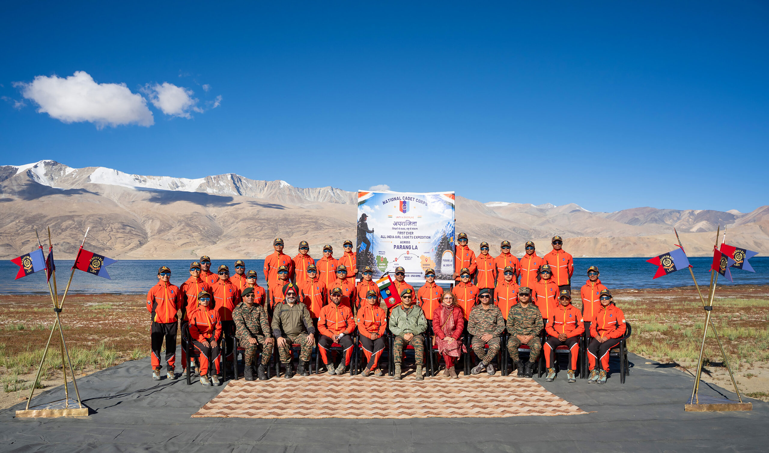 Ladakh: NCC girl cadets complete ‘Aparajita - Parang La 2026’ trek #Gallery Ladakh: NCC girl cadets complete ‘Aparajita - Parang La 2026’ trek #Gallery