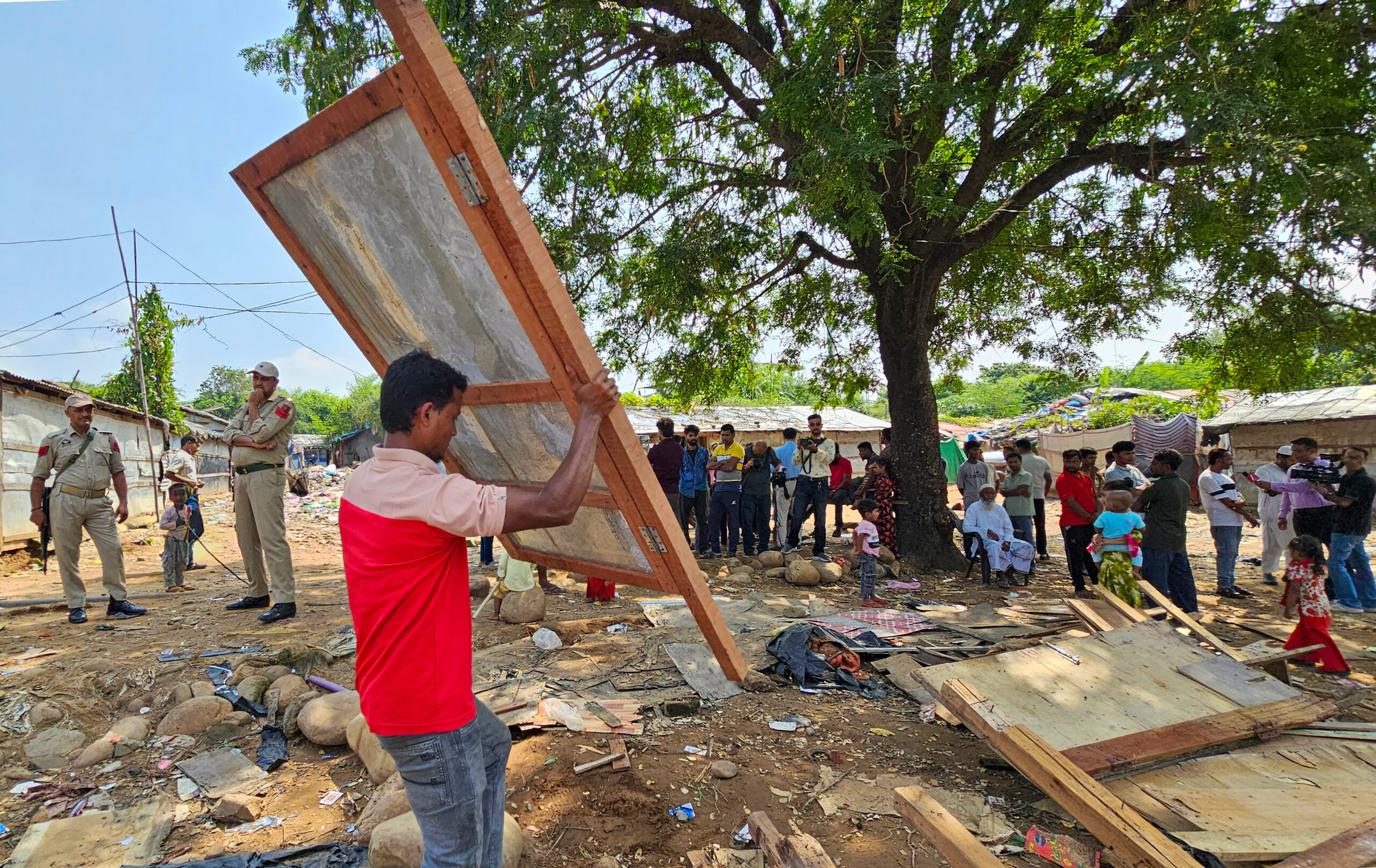 Jammu: Rohingya families face eviction concerns #Gallery Jammu: Rohingya families face eviction concerns #Gallery