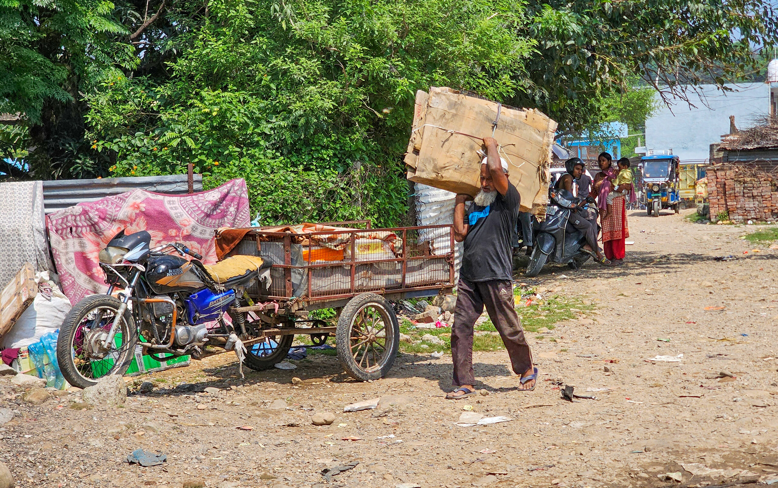 Jammu: Rohingya families face eviction concerns #Gallery Jammu: Rohingya families face eviction concerns #Gallery