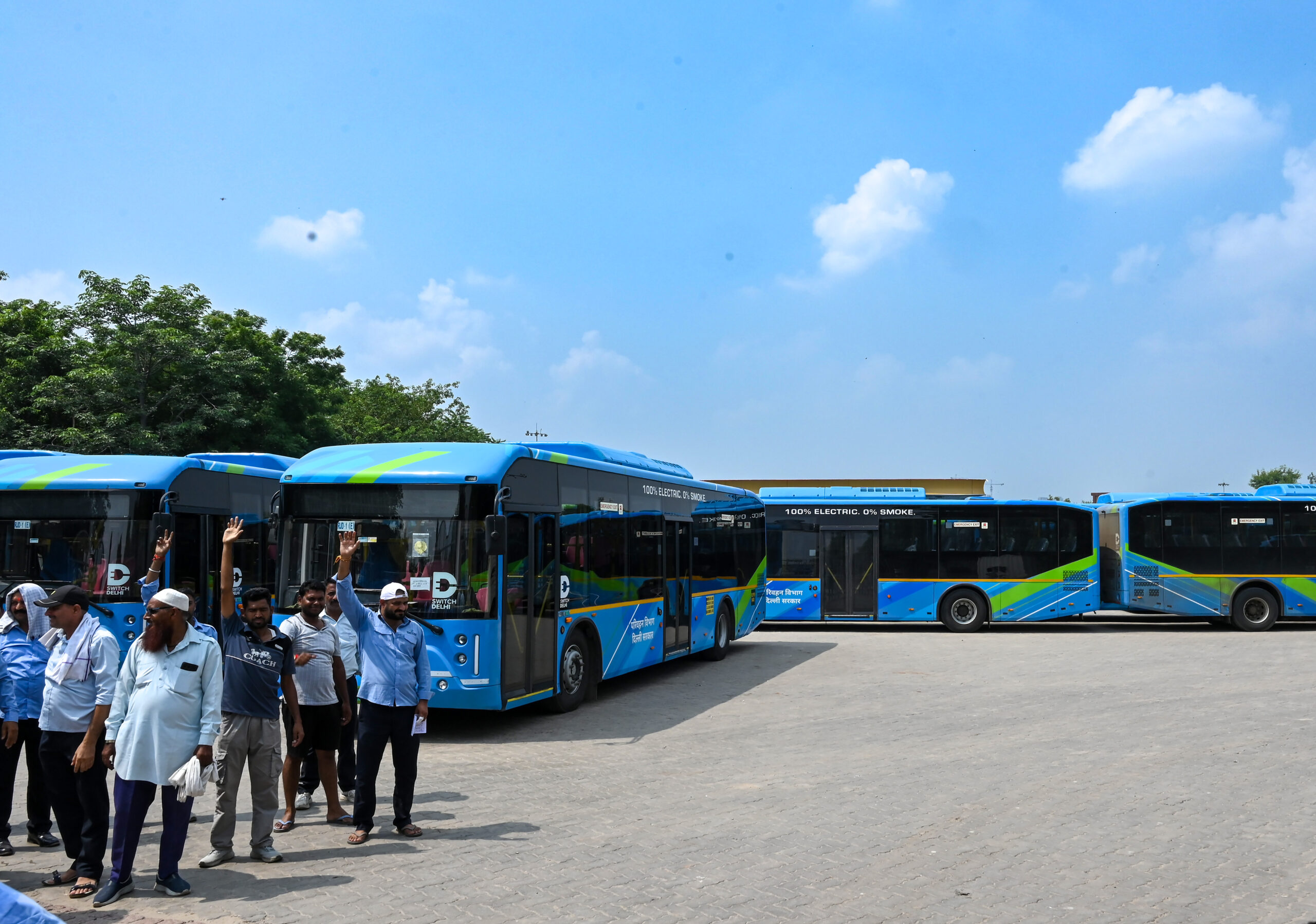 New Delhi: DTC drivers’ strike disrupts bus services across capital #Gallery New Delhi: DTC drivers’ strike disrupts bus services across capital #Gallery