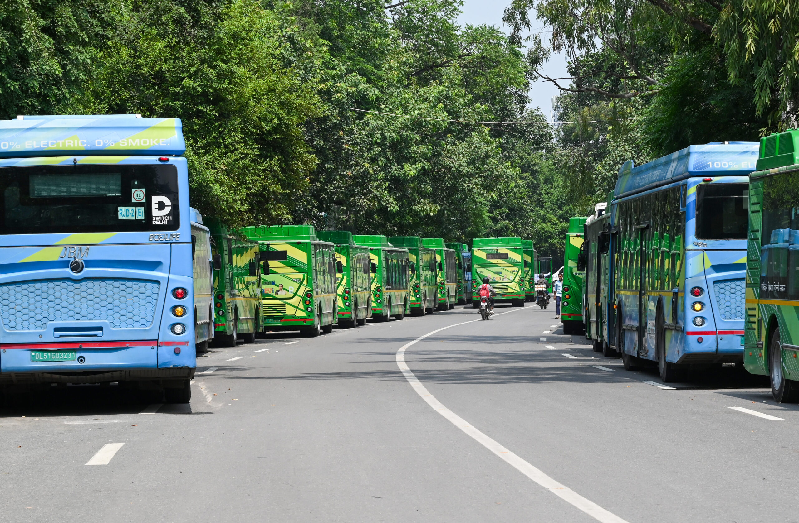 New Delhi: DTC drivers’ strike disrupts bus services across capital #Gallery New Delhi: DTC drivers’ strike disrupts bus services across capital #Gallery