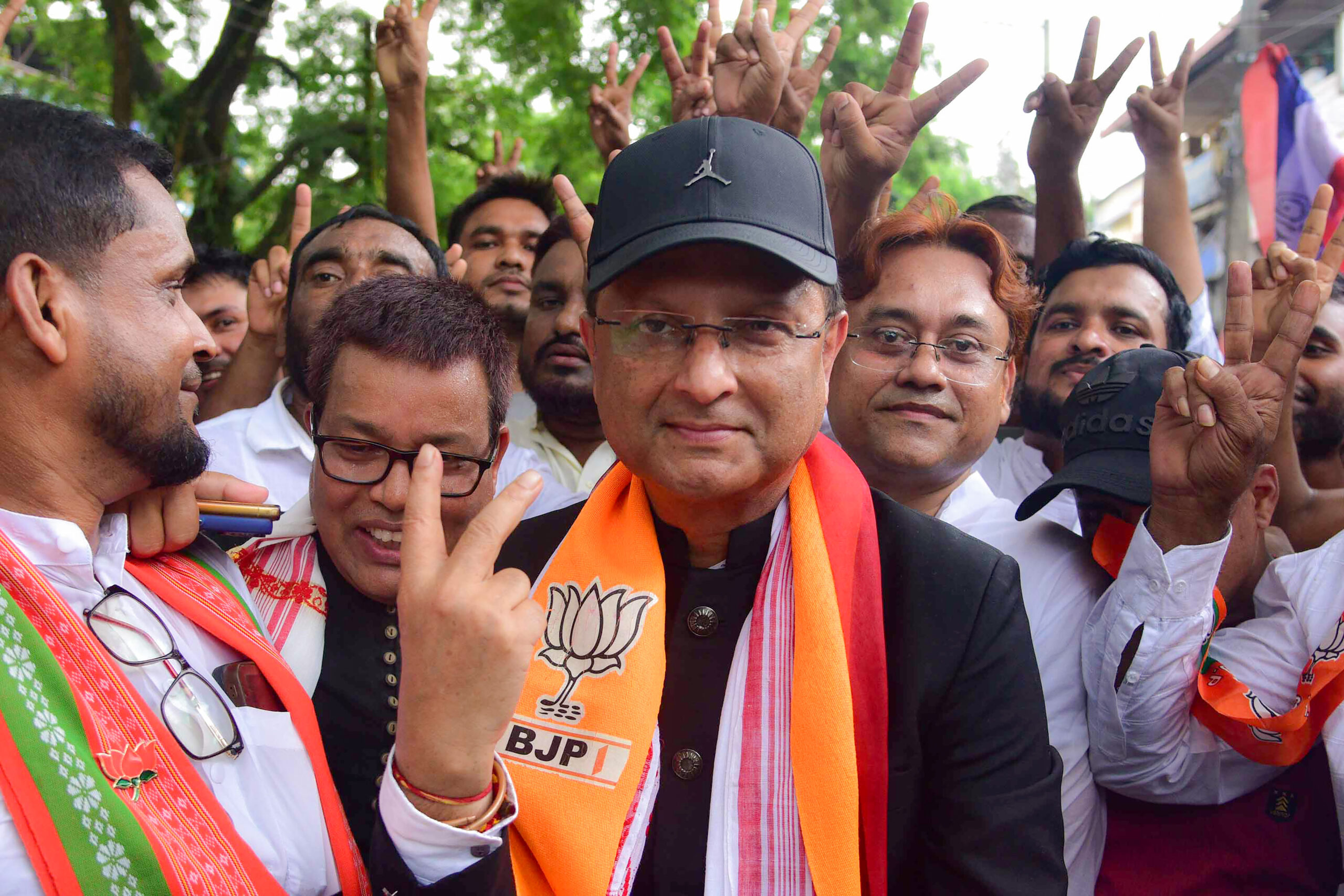 Nagaon: Devasish Sharma files nomination #Gallery Nagaon: Devasish Sharma files nomination #Gallery