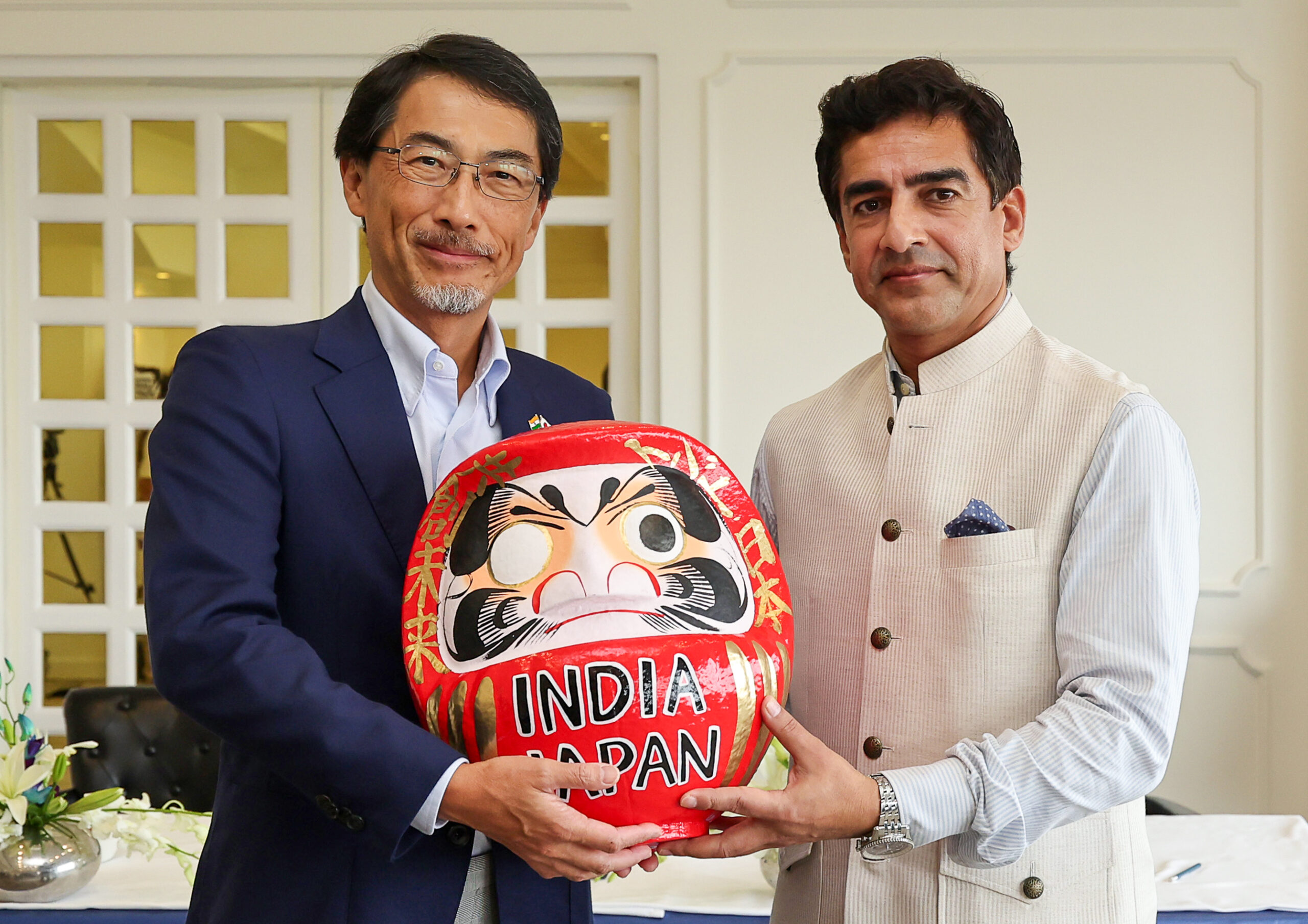 New Delhi: BCCI President Mithun Manhas meets Japan Ambassador #Gallery New Delhi: BCCI President Mithun Manhas meets Japan Ambassador #Gallery