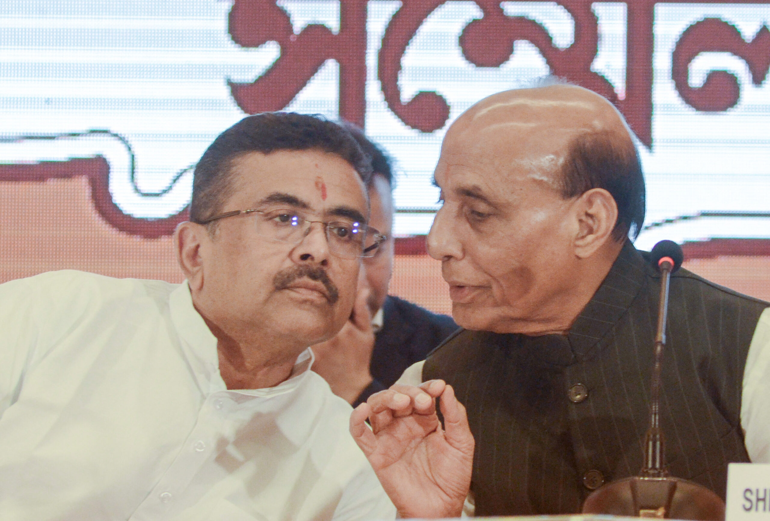 Rajnath Singh, Suvendu Adhikari Address Press Conference in Kolkata #Gallery Rajnath Singh, Suvendu Adhikari Address Press Conference in Kolkata #Gallery