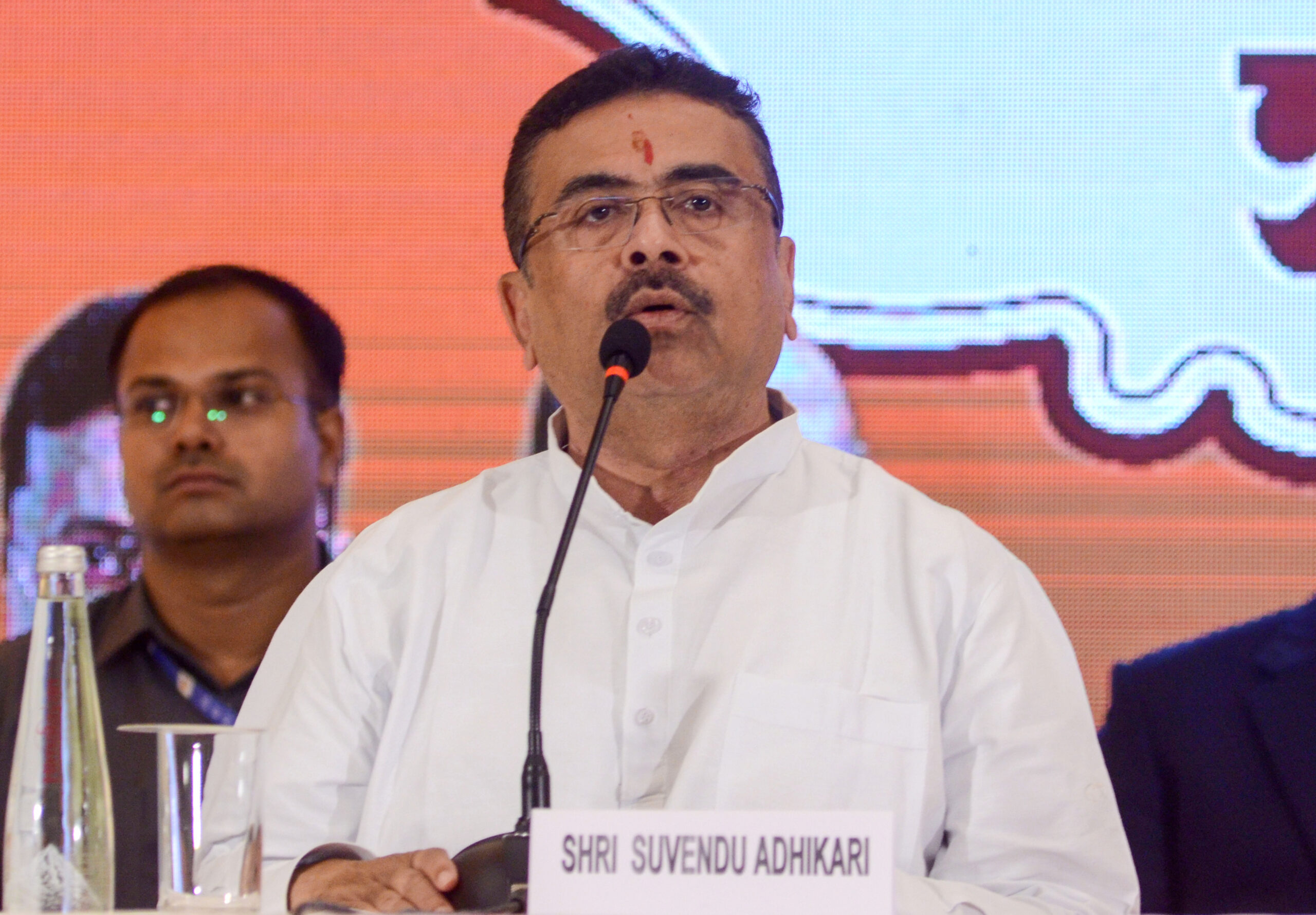 Rajnath Singh, Suvendu Adhikari Address Press Conference in Kolkata #Gallery Rajnath Singh, Suvendu Adhikari Address Press Conference in Kolkata #Gallery