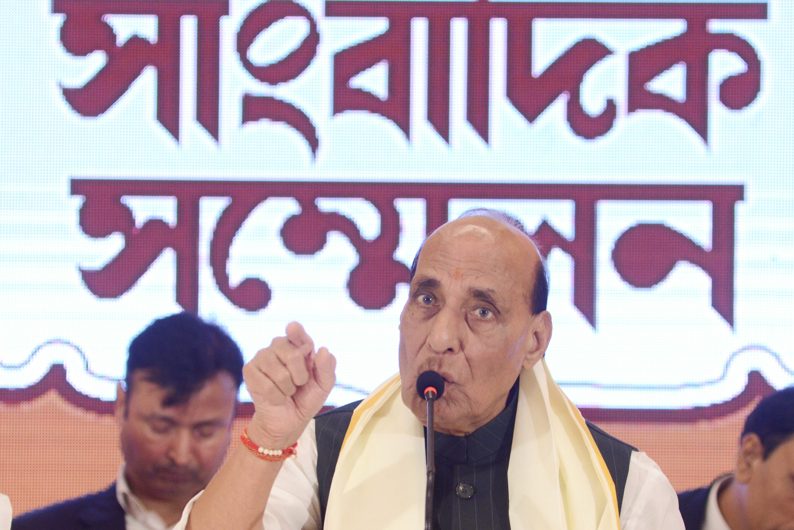Rajnath Singh, Suvendu Adhikari Address Press Conference in Kolkata #Gallery Rajnath Singh, Suvendu Adhikari Address Press Conference in Kolkata #Gallery