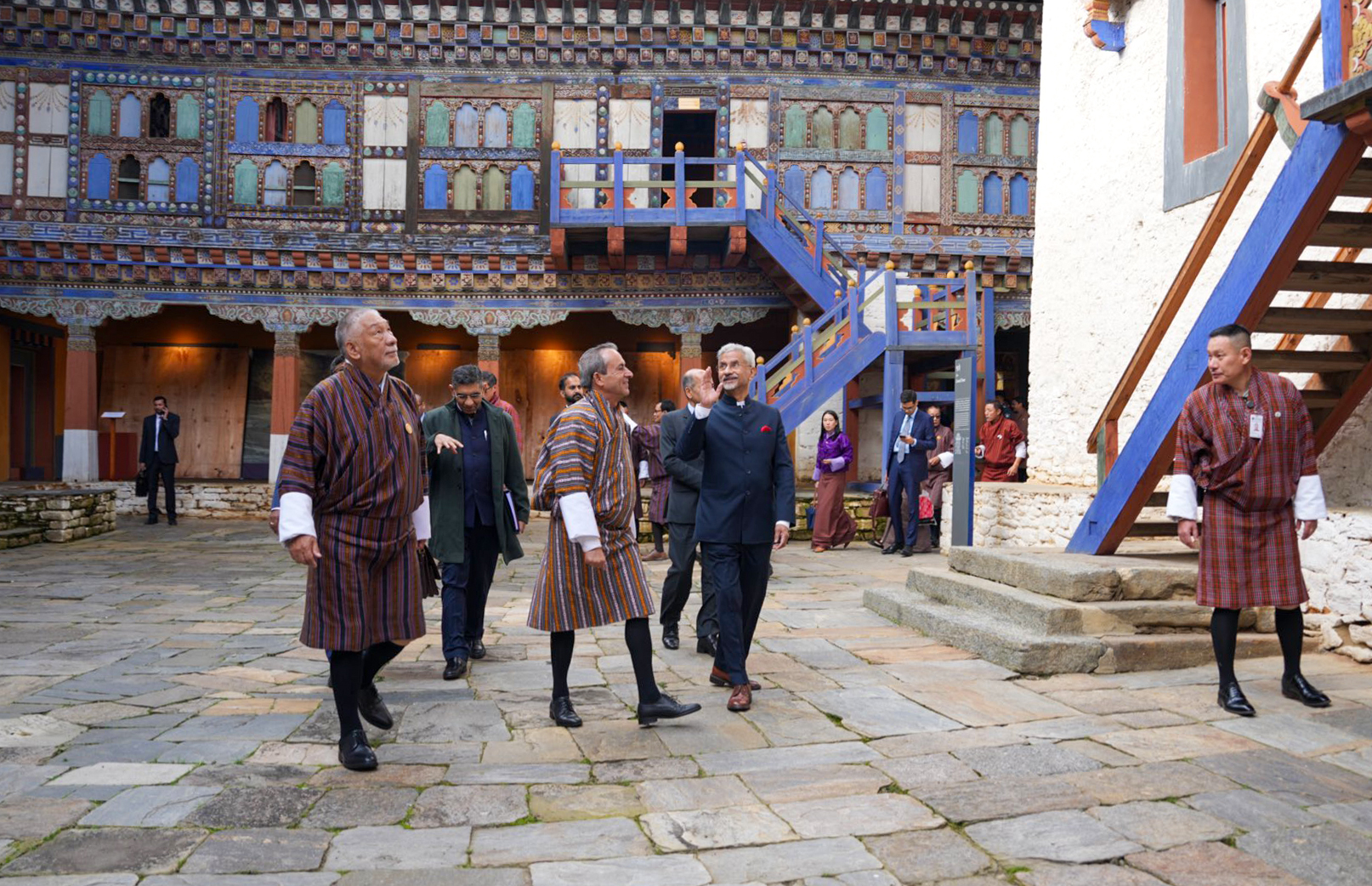 Bumthang: S. Jaishankar visits Wangduechhoeling Palace and Museum #Gallery Bumthang: S. Jaishankar visits Wangduechhoeling Palace and Museum #Gallery