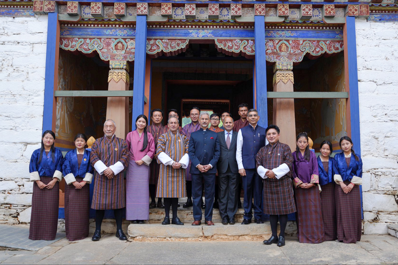 Bumthang: S. Jaishankar visits Wangduechhoeling Palace and Museum #Gallery Bumthang: S. Jaishankar visits Wangduechhoeling Palace and Museum #Gallery