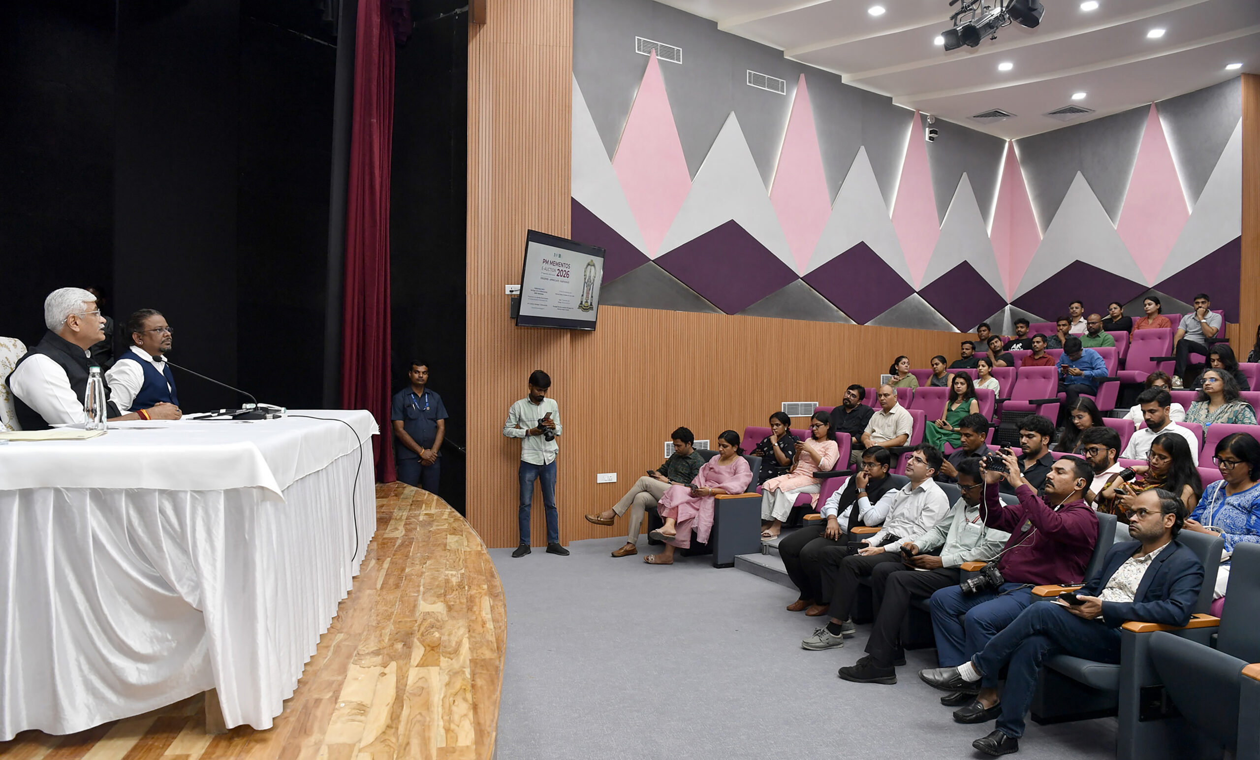 New Delhi: Gajendra Shekhawat addresses media on PM Mementos E Auction #Gallery New Delhi: Gajendra Shekhawat addresses media on PM Mementos E Auction #Gallery