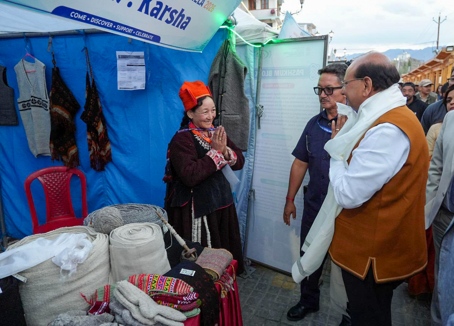 Leh: Ladakh LG inaugurates Ladakh Saras Mela 2026 #Gallery Leh: Ladakh LG inaugurates Ladakh Saras Mela 2026 #Gallery