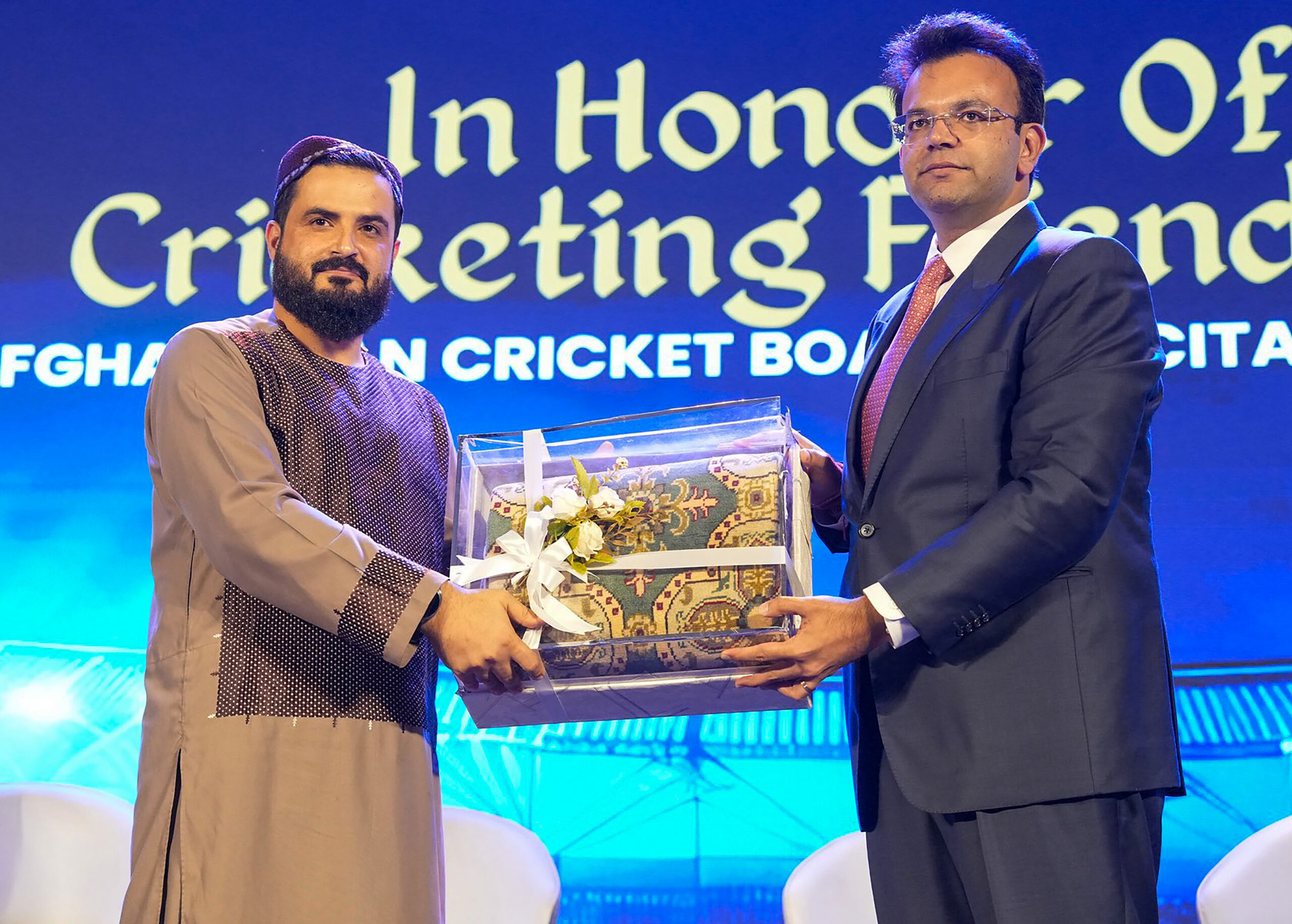 New Delhi: Afghanistan Cricket Board hosts Indian team for dinner #Gallery New Delhi: Afghanistan Cricket Board hosts Indian team for dinner #Gallery