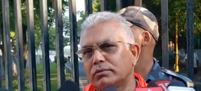 Their mindset needs a change: Dilip Ghosh hits back at Cong over BRICS dinner menu Their mindset needs a change: Dilip Ghosh hits back at Cong over BRICS dinner menu