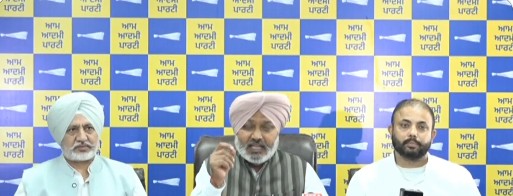 Punjab AAP hits back at BJP's 'Nasha Mukt Punjab Yatra' Punjab AAP hits back at BJP's 'Nasha Mukt Punjab Yatra'