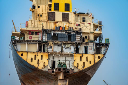 Govt looks at expanding use of steel from ship recycling Govt looks at expanding use of steel from ship recycling