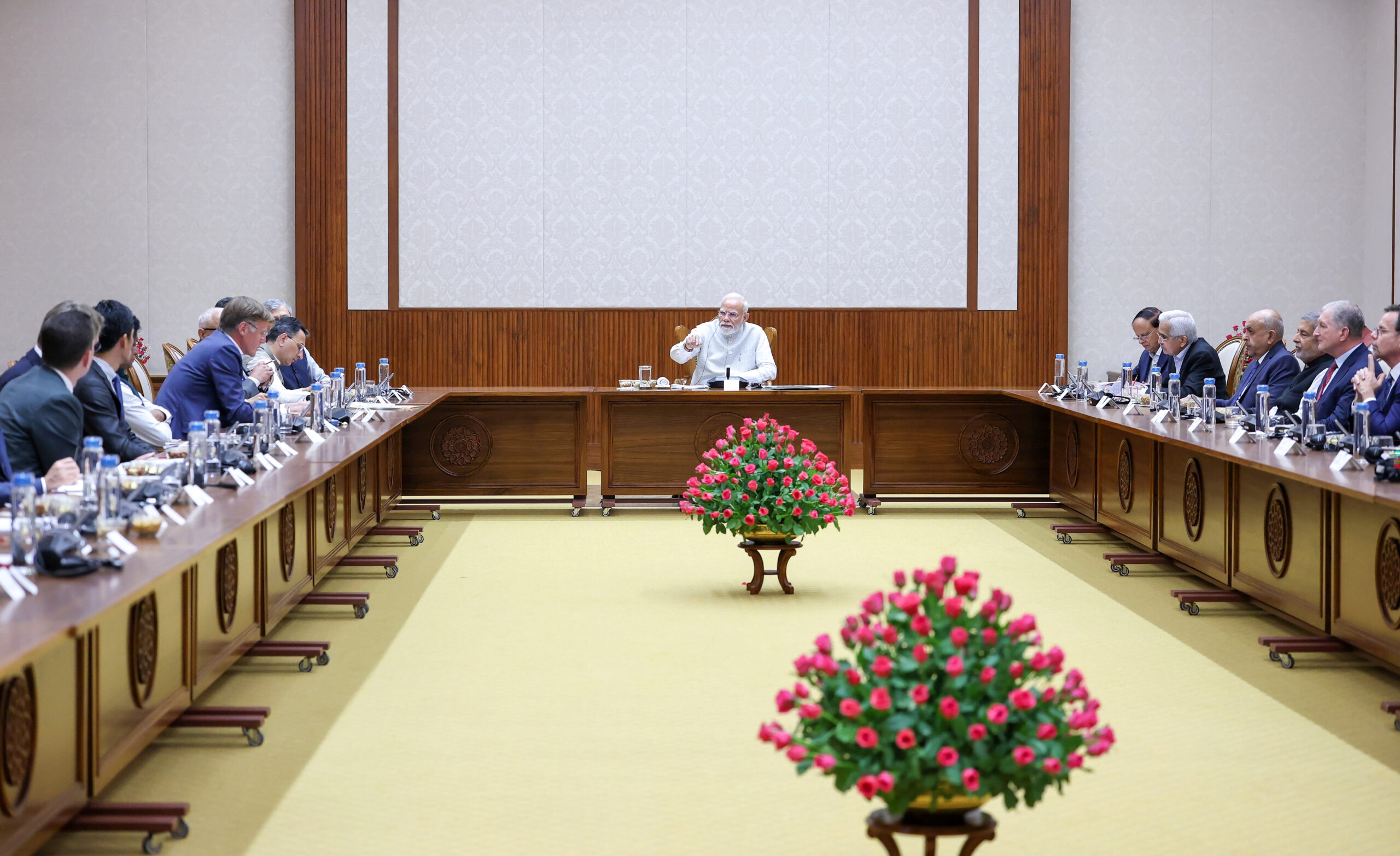 New Delhi: PM chairs Semiconductor Roundtable with industry leaders #Gallery New Delhi: PM chairs Semiconductor Roundtable with industry leaders #Gallery