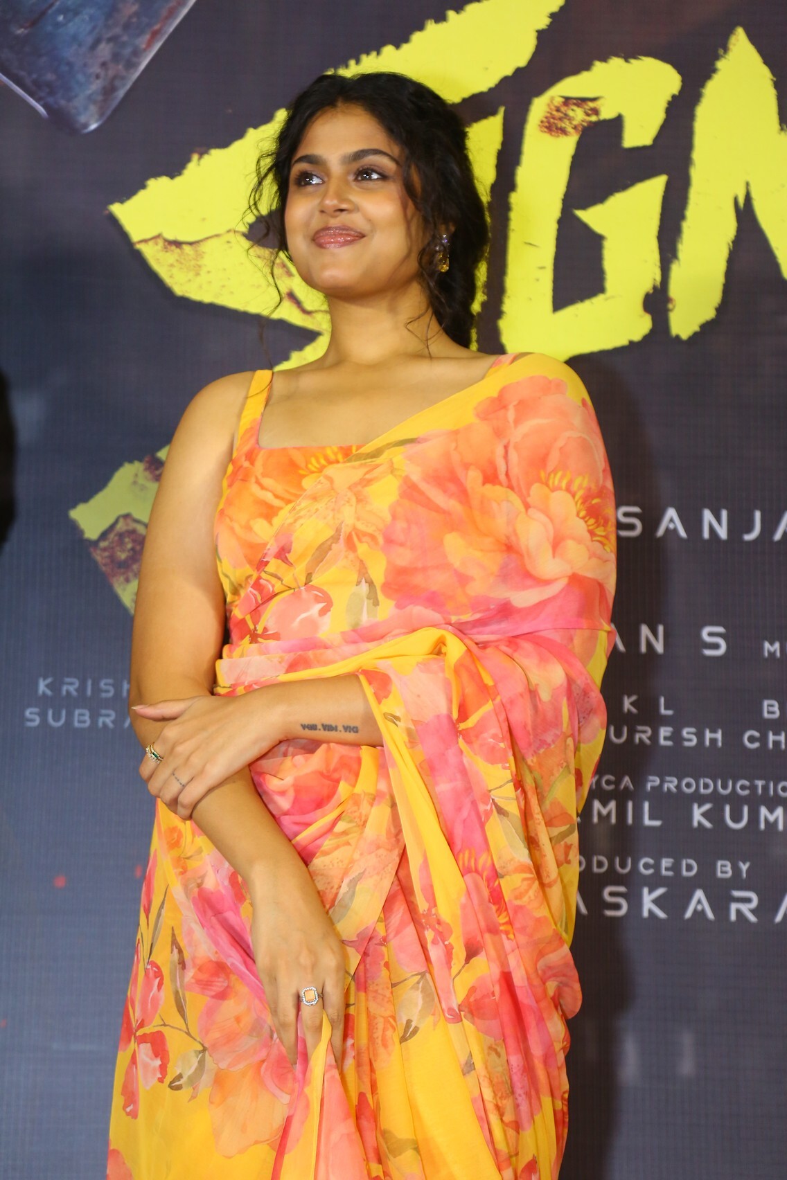 Actress Faria Abdullah Glam Stills From Sigma Movie Press Meet Actress Faria Abdullah Glam Stills From Sigma Movie Press Meet