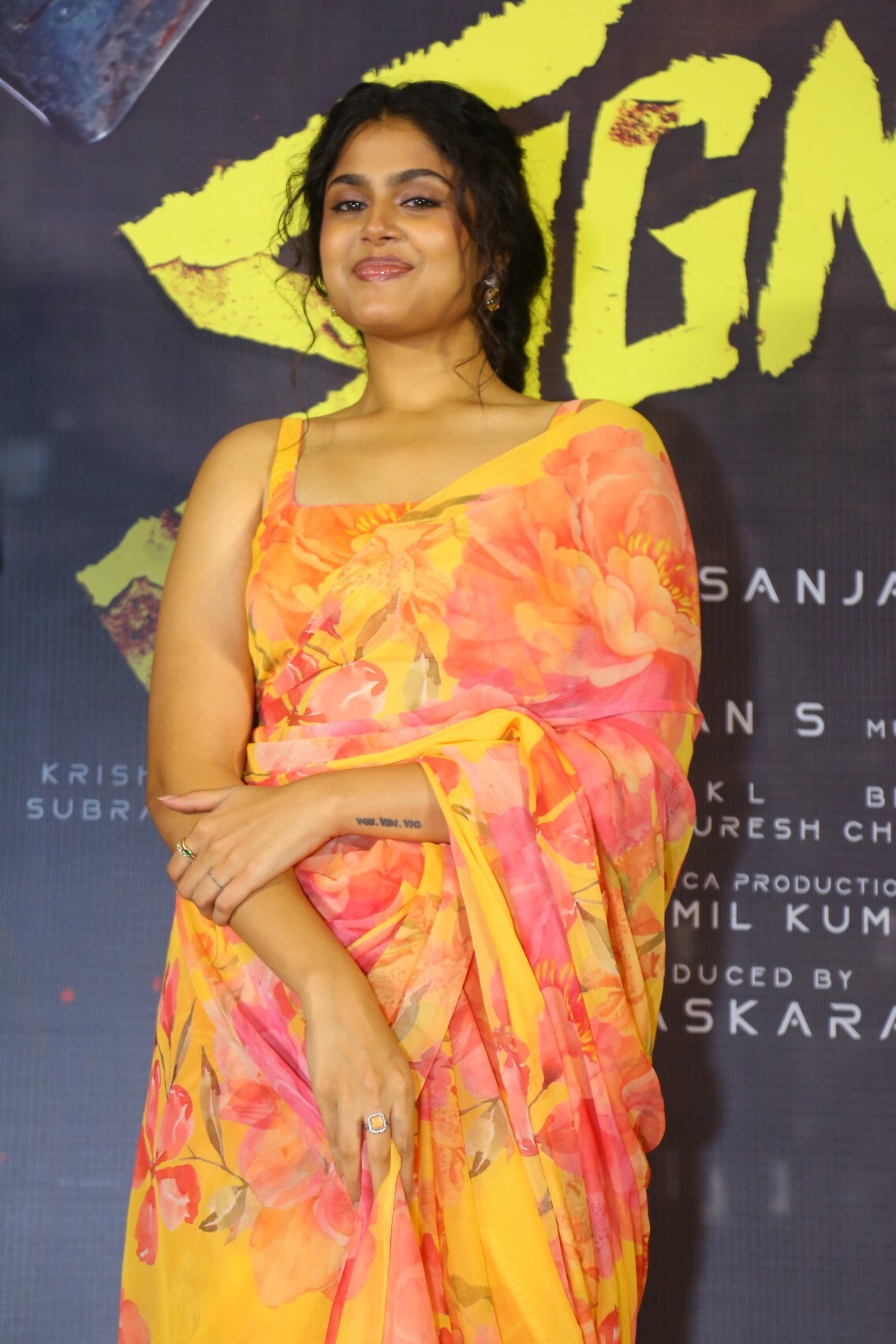 Actress Faria Abdullah Glam Stills From Sigma Movie Press Meet Actress Faria Abdullah Glam Stills From Sigma Movie Press Meet