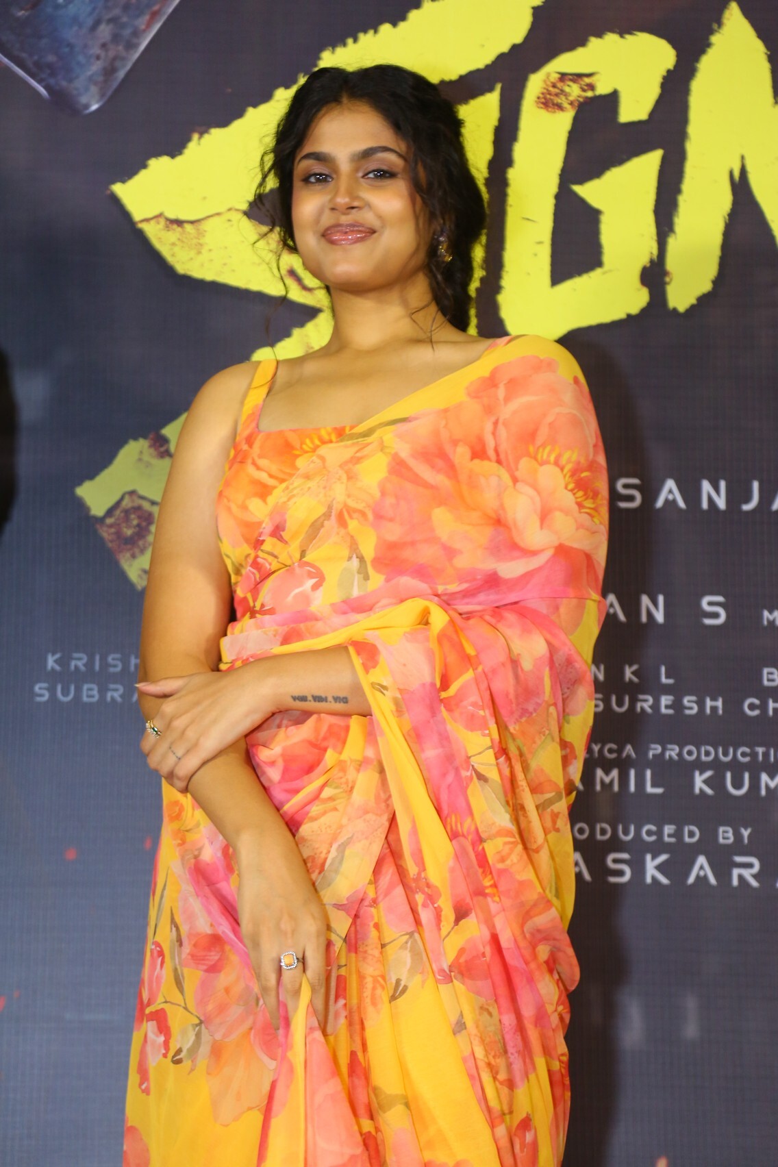 Actress Faria Abdullah Glam Stills From Sigma Movie Press Meet Actress Faria Abdullah Glam Stills From Sigma Movie Press Meet
