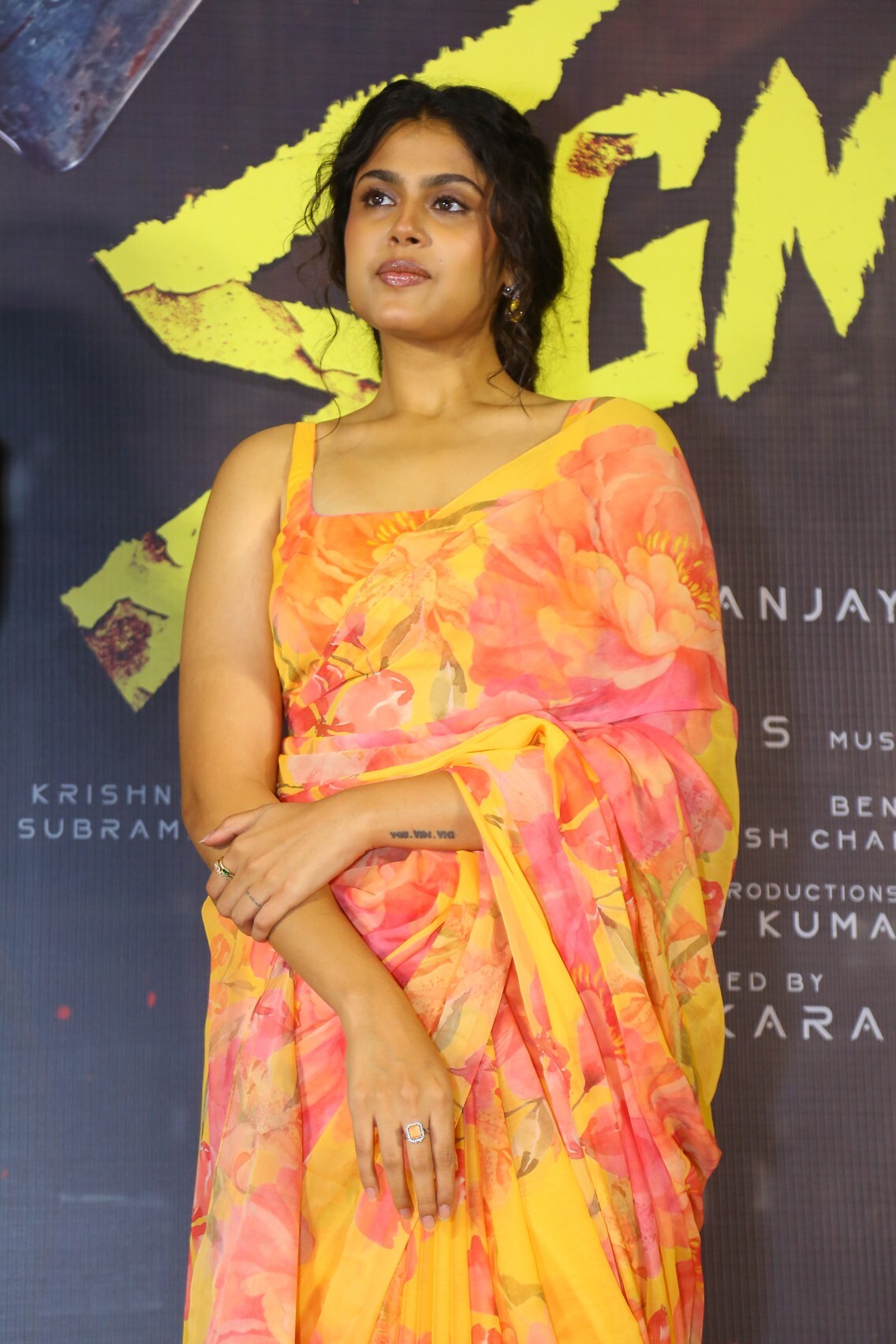 Actress Faria Abdullah Glam Stills From Sigma Movie Press Meet Actress Faria Abdullah Glam Stills From Sigma Movie Press Meet
