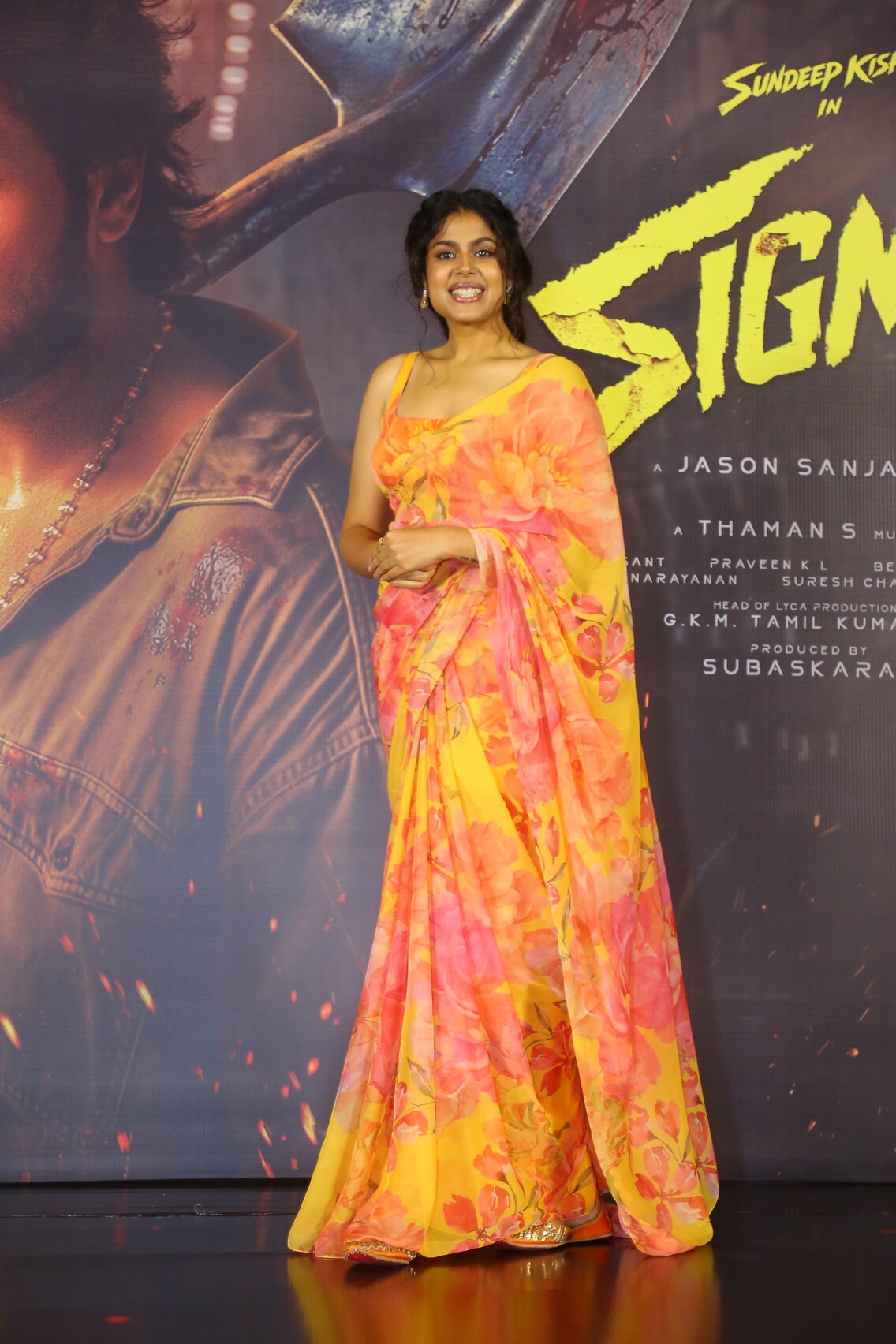 Actress Faria Abdullah Glam Stills From Sigma Movie Press Meet Actress Faria Abdullah Glam Stills From Sigma Movie Press Meet
