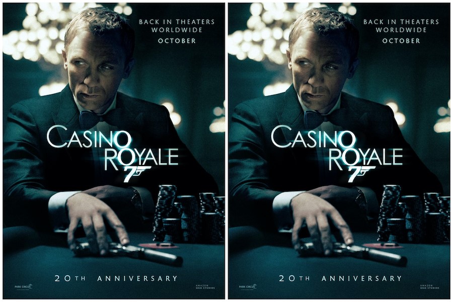 Casino Royale To Return To Big Screen Worldwide As Daniel Craig James Bond Classic Celebrates 20 Years Casino Royale To Return To Big Screen Worldwide As Daniel Craig James Bond Classic Celebrates 20 Years