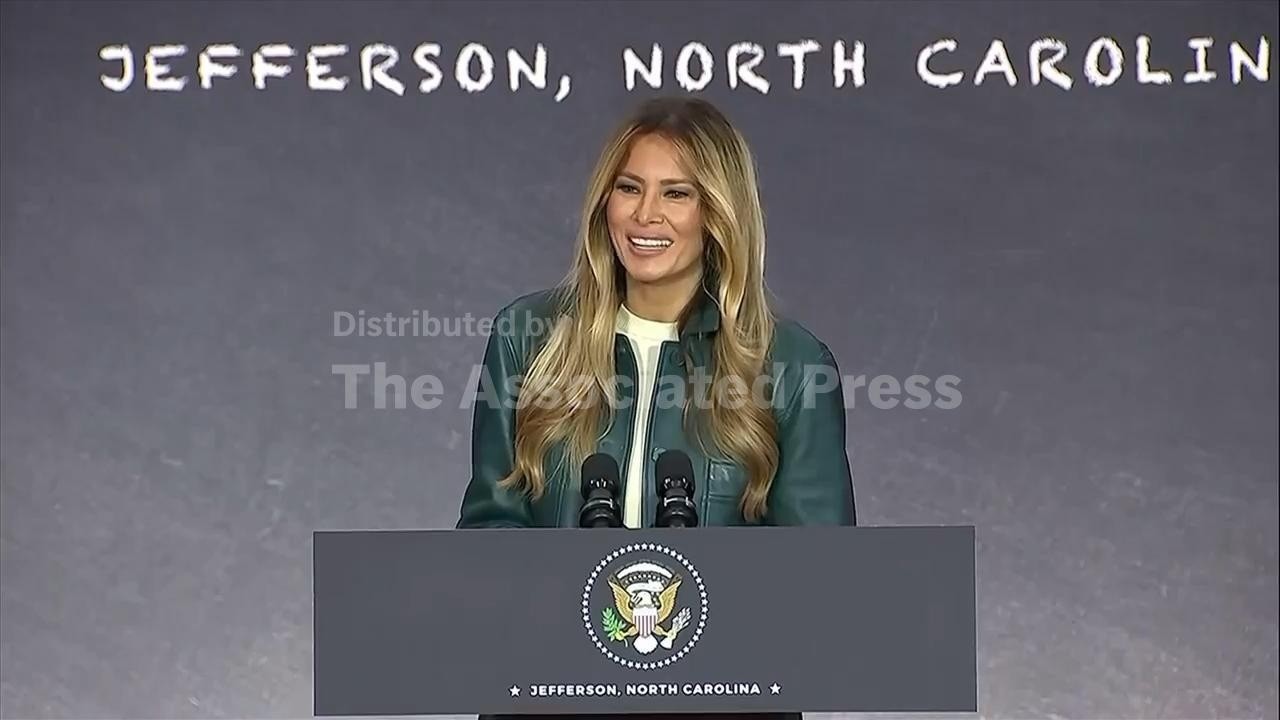 First Lady visits school to see tech in action as AI debate heats up (Video) First Lady visits school to see tech in action as AI debate heats up (Video)