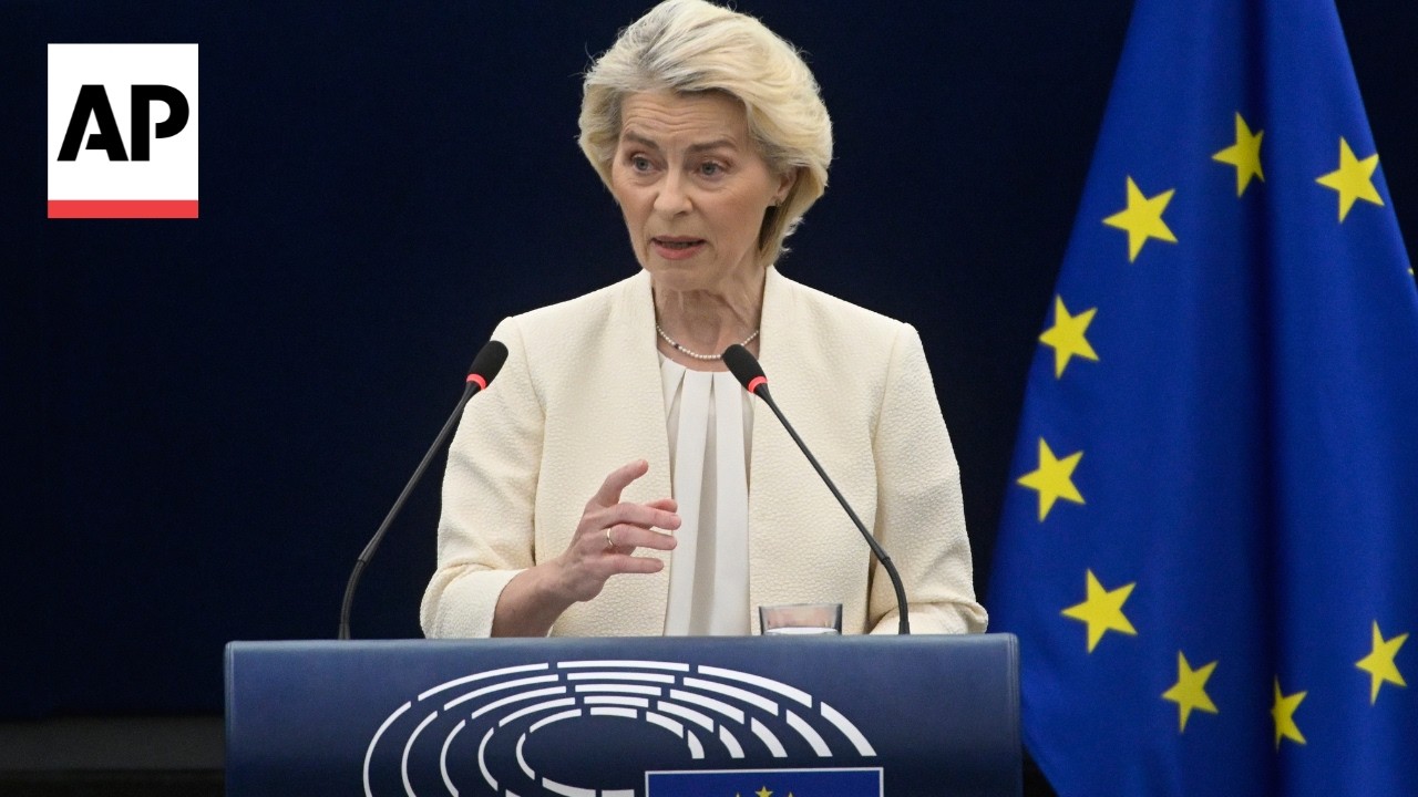 Ursula von der Leyen uses her speech to outline ways to tackle Europe's big challenges (Video) Ursula von der Leyen uses her speech to outline ways to tackle Europe's big challenges (Video)