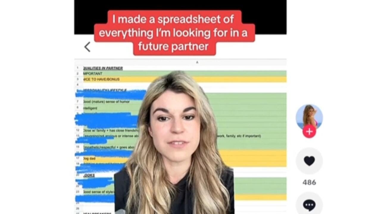 Some singles are using spreadsheets to track their dating data (Video) Some singles are using spreadsheets to track their dating data (Video)
