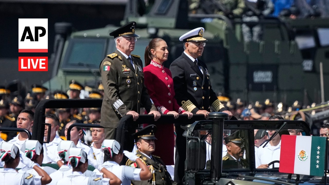 LIVE: Mexico Independence Day 2026 parade (Video)