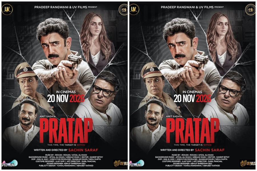 First Look For Pratap Is Out, Amit Sadh Turns Encounter Specialist In Intense Thriller First Look For Pratap Is Out, Amit Sadh Turns Encounter Specialist In Intense Thriller
