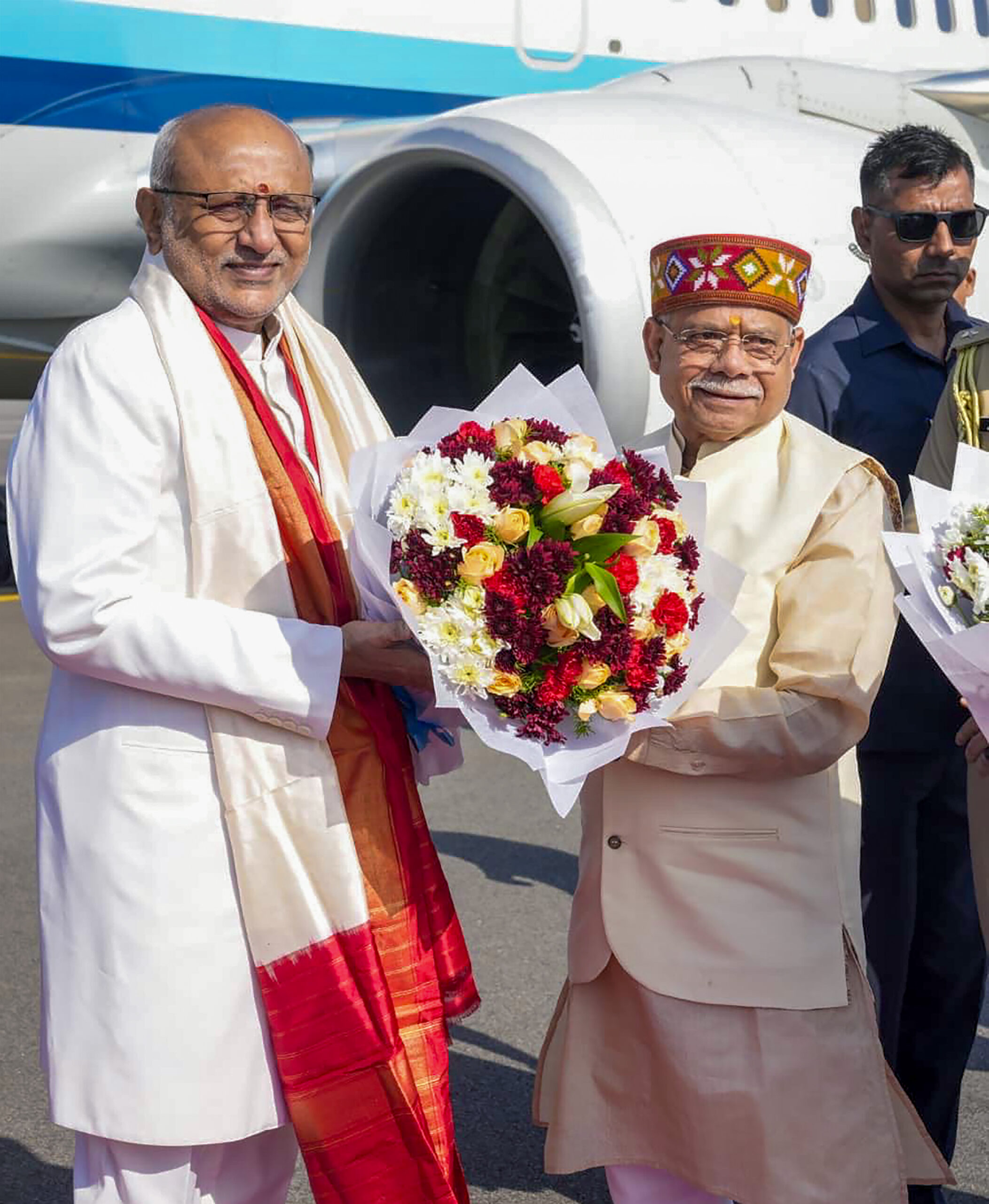 VicePresident C.P. Radhakrishnan arrives for Hyderabad Liberation Day celebrations #Gallery VicePresident C.P. Radhakrishnan arrives for Hyderabad Liberation Day celebrations #Gallery