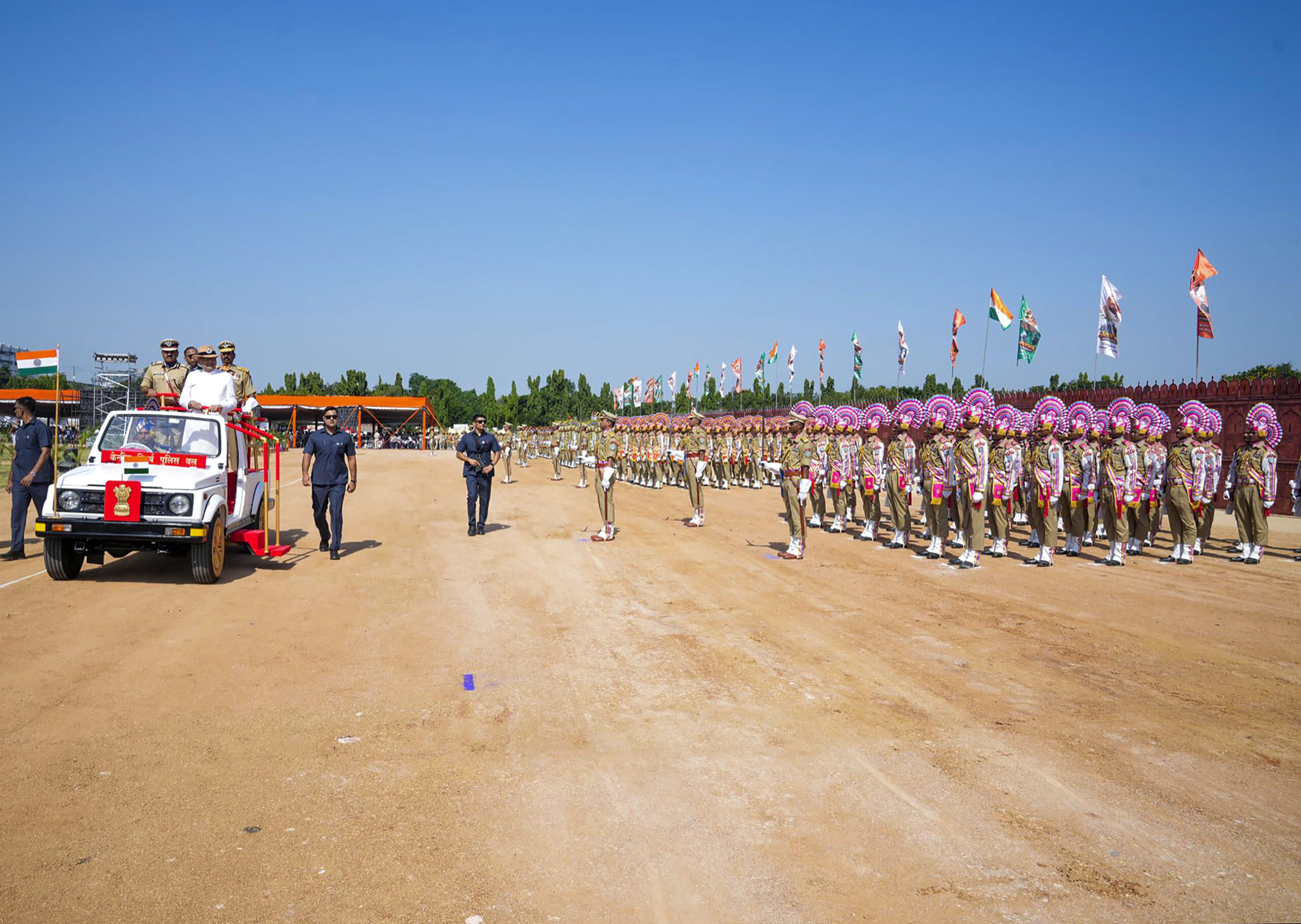 Secunderabad: Vice President C.P. Radhakrishnan at Hyderabad Liberation Day celebrations #Gallery Secunderabad: Vice President C.P. Radhakrishnan at Hyderabad Liberation Day celebrations #Gallery