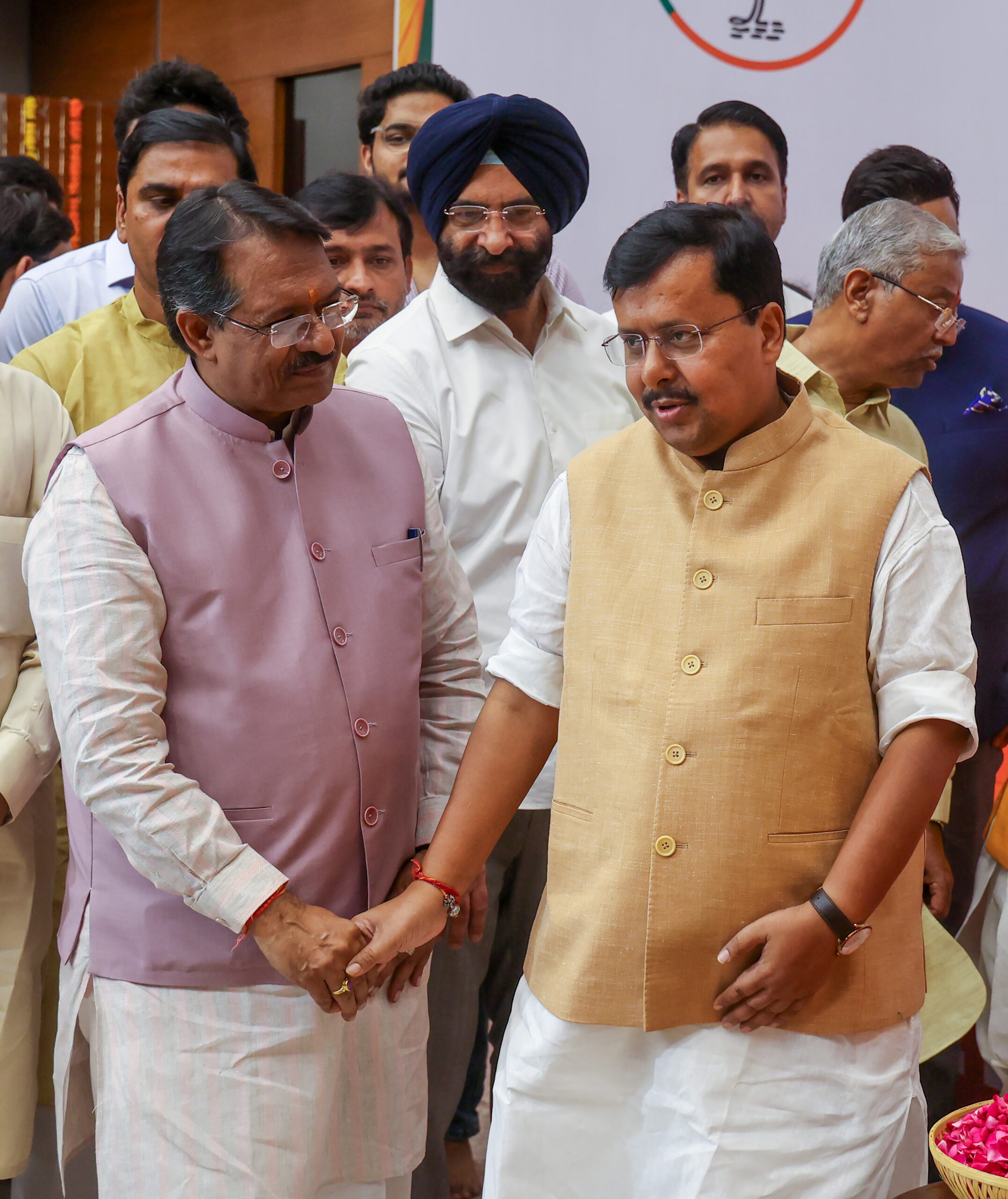New Delhi: Nitin Nabin pays tribute to Deendayal Upadhyaya and Syama Prasad Mukherjee #Gallery New Delhi: Nitin Nabin pays tribute to Deendayal Upadhyaya and Syama Prasad Mukherjee #Gallery