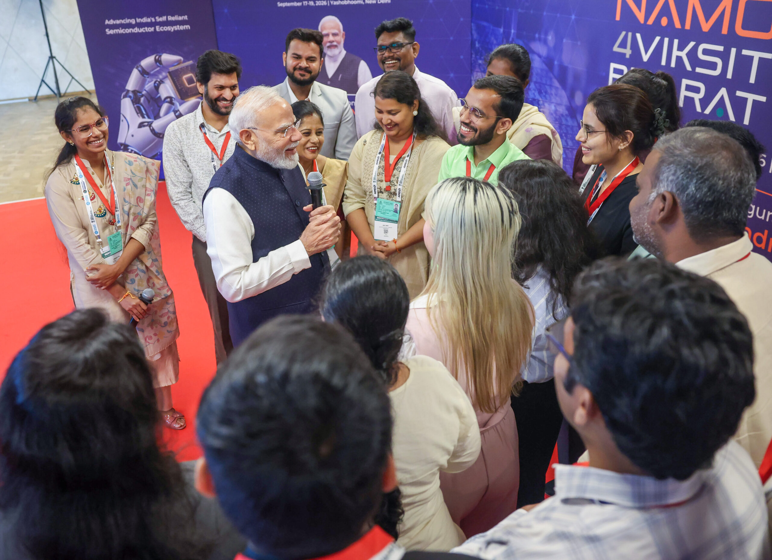 New Delhi: PM Modi inaugurates Semicon India 2026 #Gallery New Delhi: PM Modi inaugurates Semicon India 2026 #Gallery