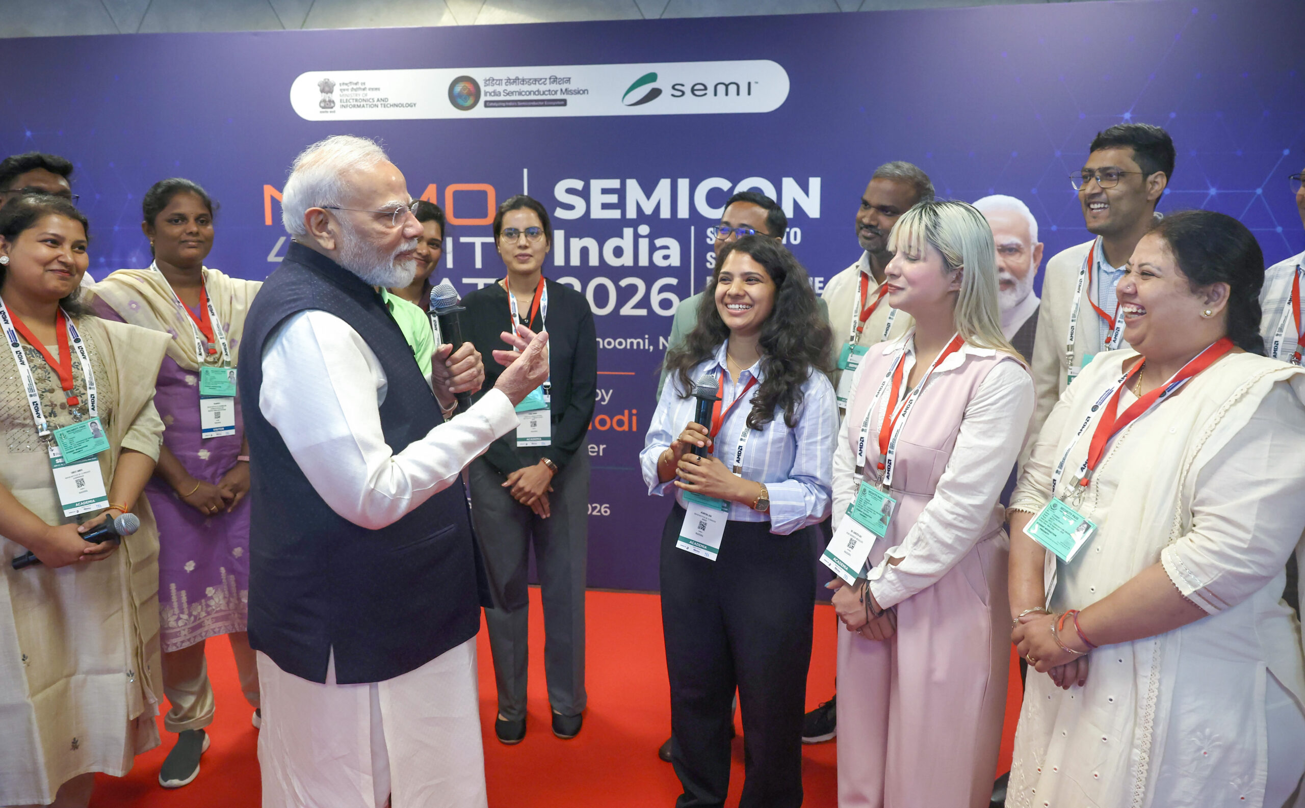 New Delhi: PM Modi inaugurates Semicon India 2026 #Gallery New Delhi: PM Modi inaugurates Semicon India 2026 #Gallery