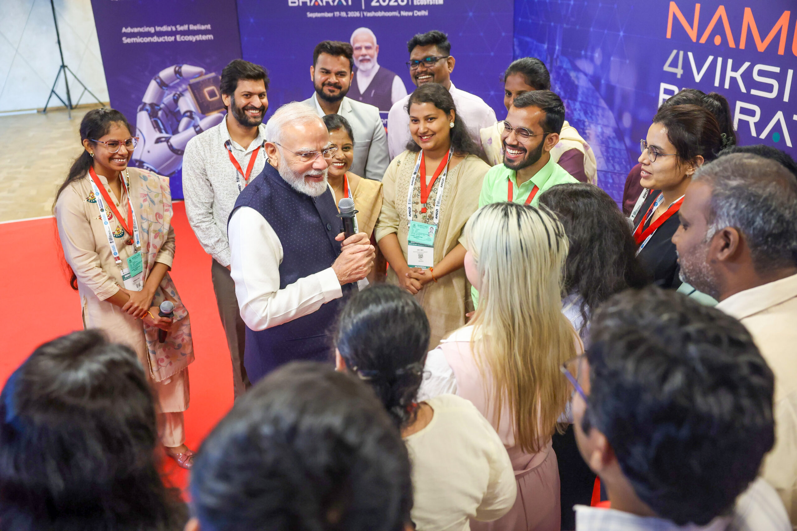 New Delhi: PM Modi inaugurates Semicon India 2026 #Gallery New Delhi: PM Modi inaugurates Semicon India 2026 #Gallery