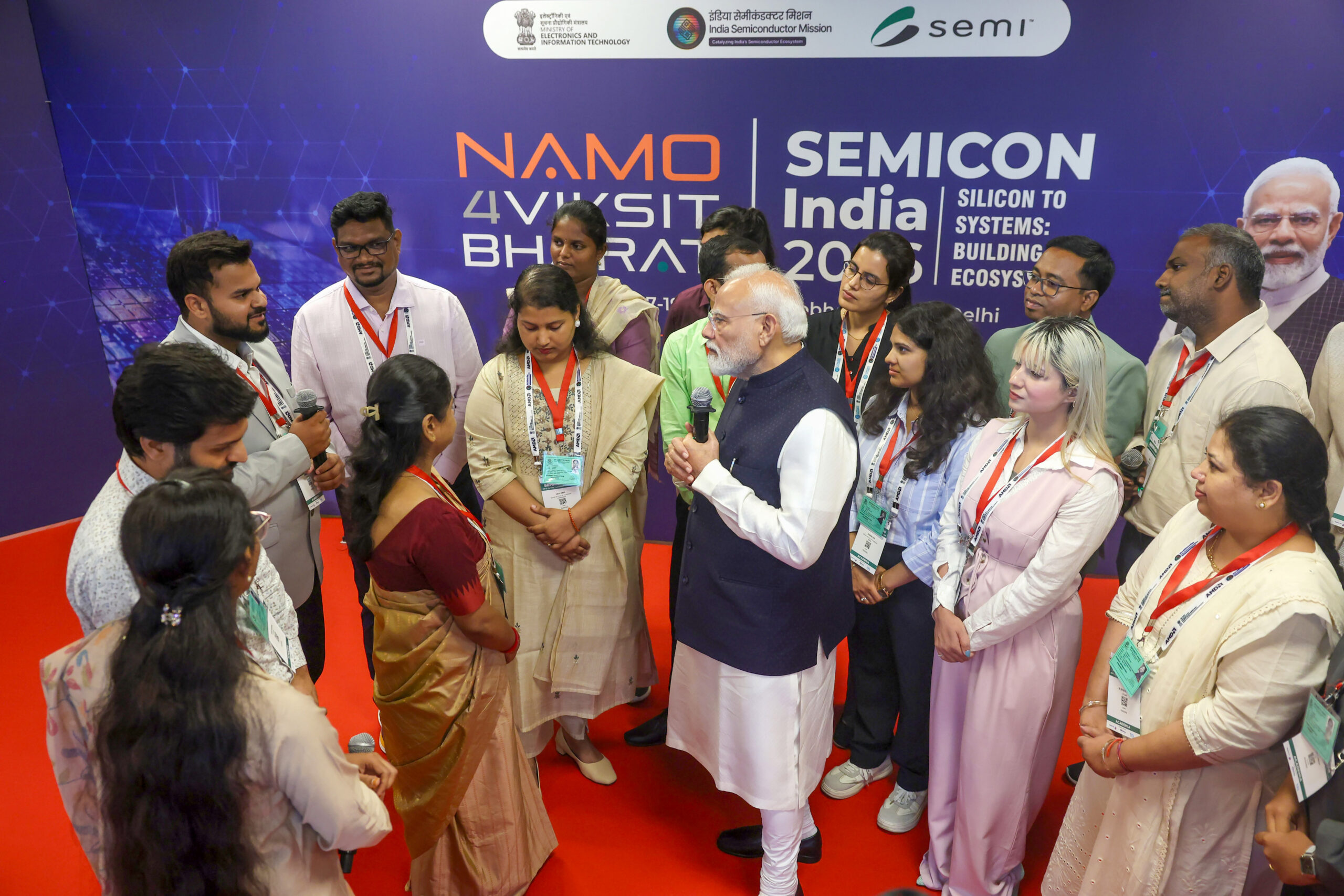 New Delhi: PM Modi inaugurates Semicon India 2026 #Gallery New Delhi: PM Modi inaugurates Semicon India 2026 #Gallery